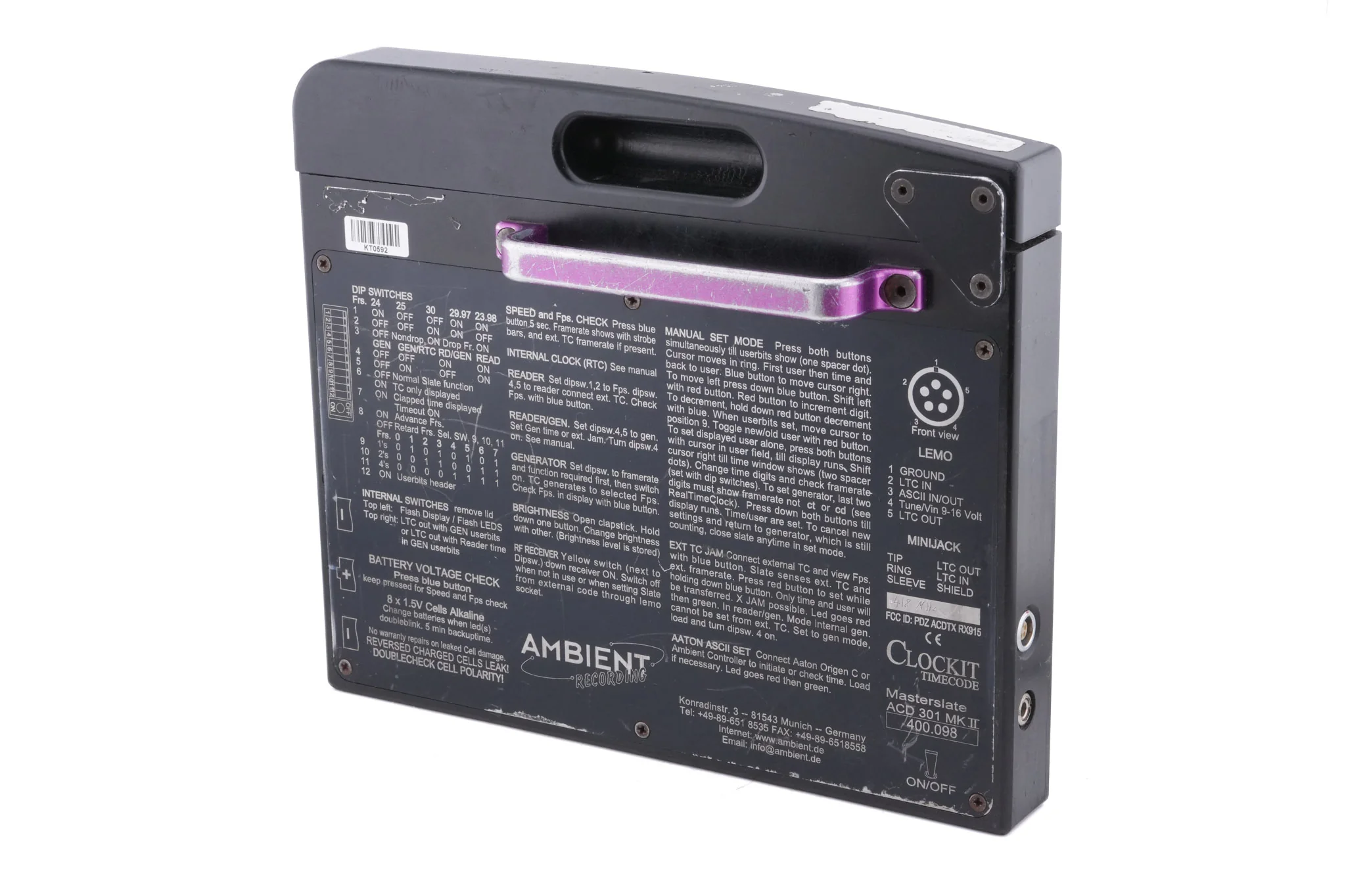 Ambient ACD301 Mk II Clockit Display - Image 2