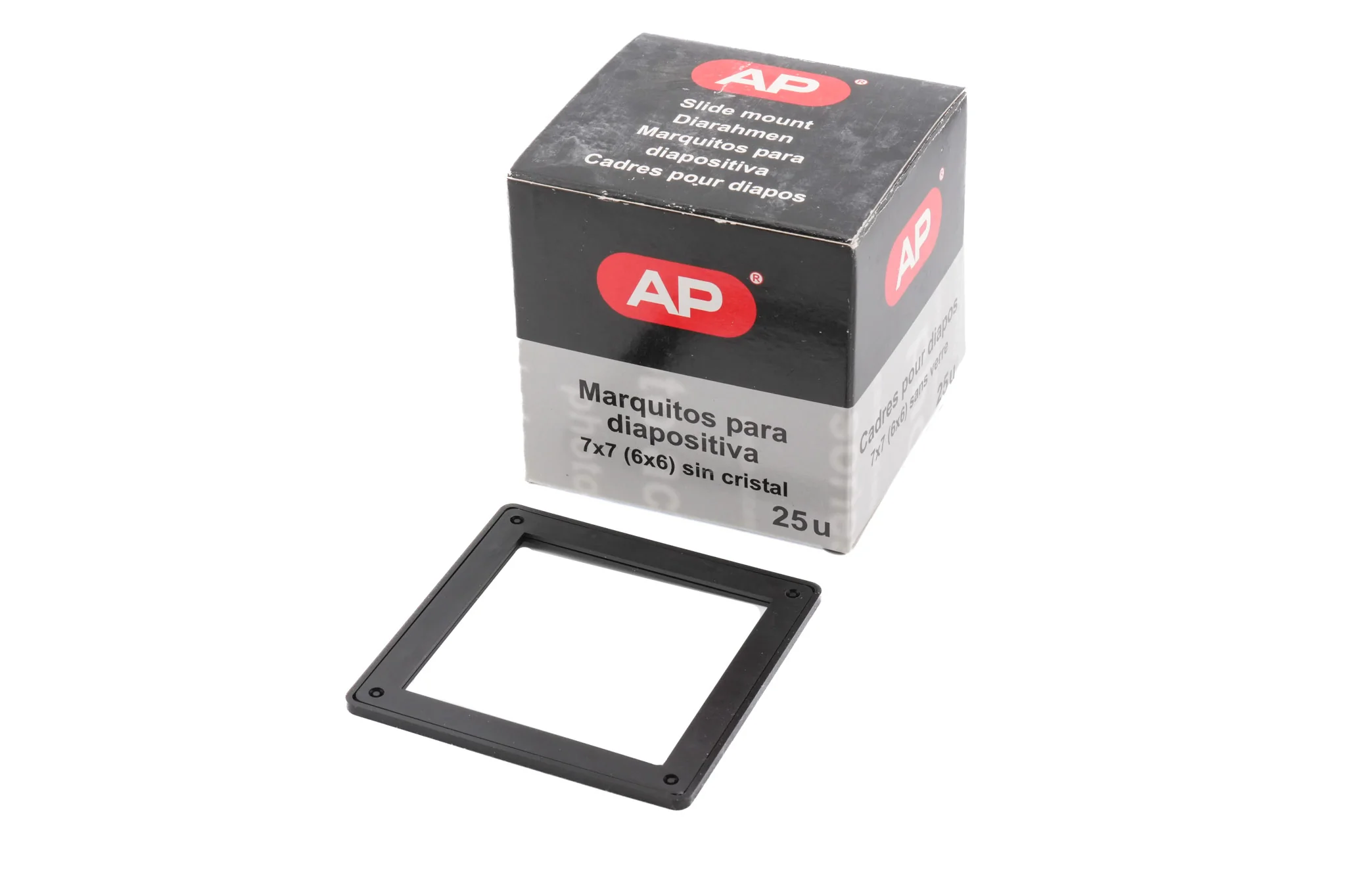 AP 7 x 7 cm (6 x 6 cm) Glassless Slide Mounts