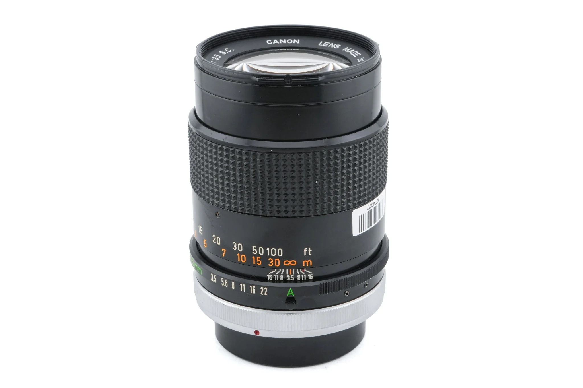 Canon 135mm f3.5 S.C.
