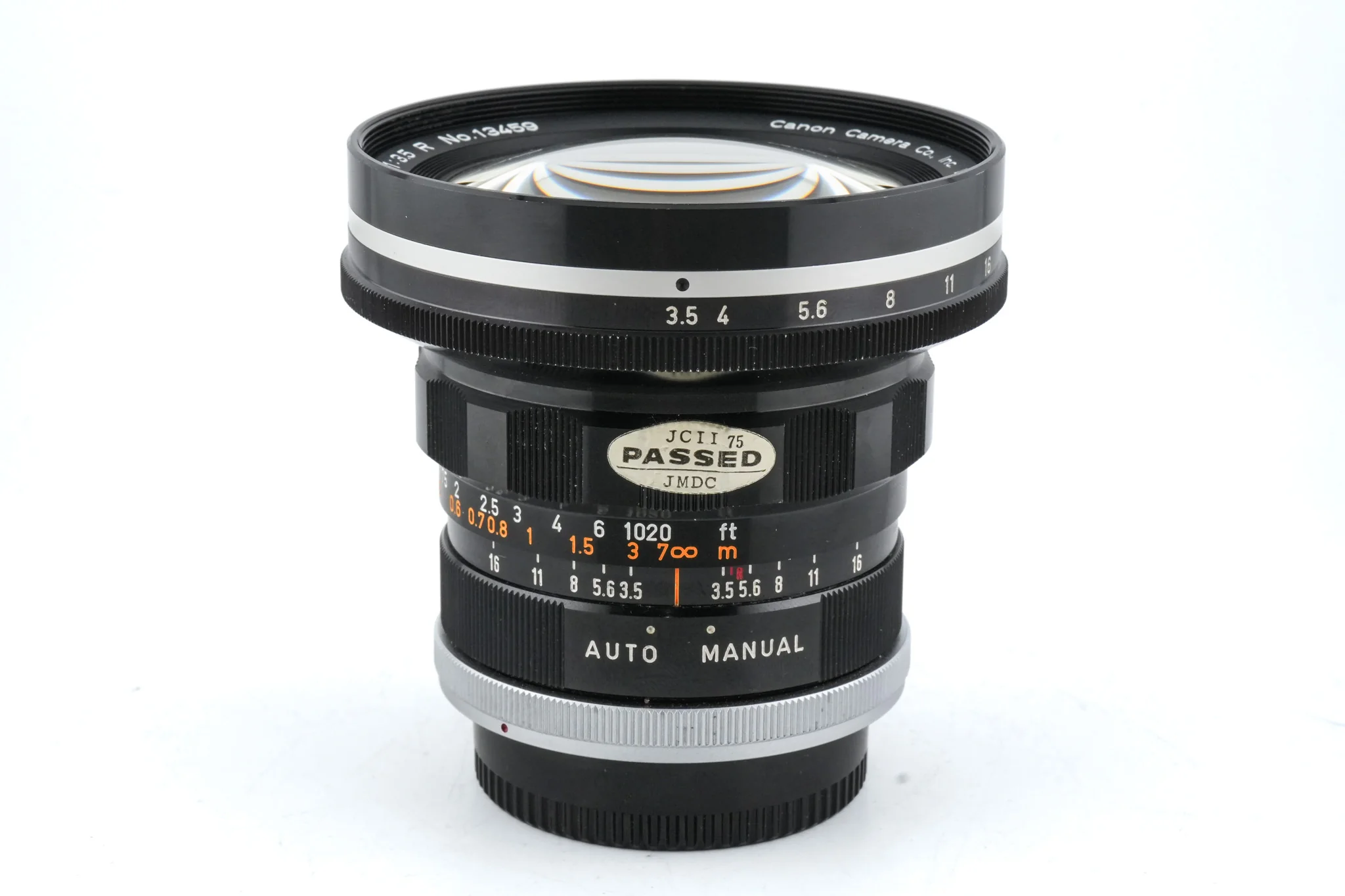 Canon 19mm f3.5 R