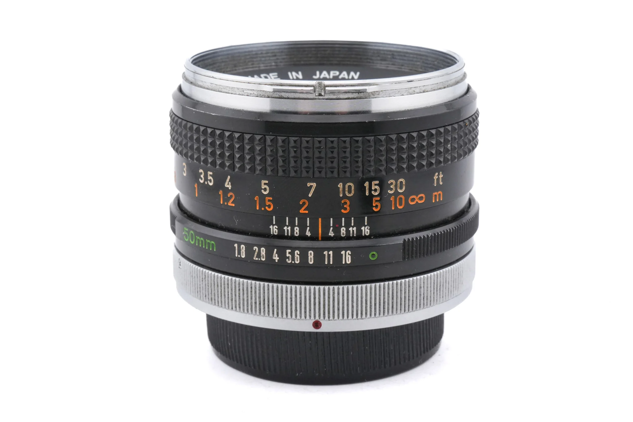 Canon 50mm f1.8 (Chrome Nose)