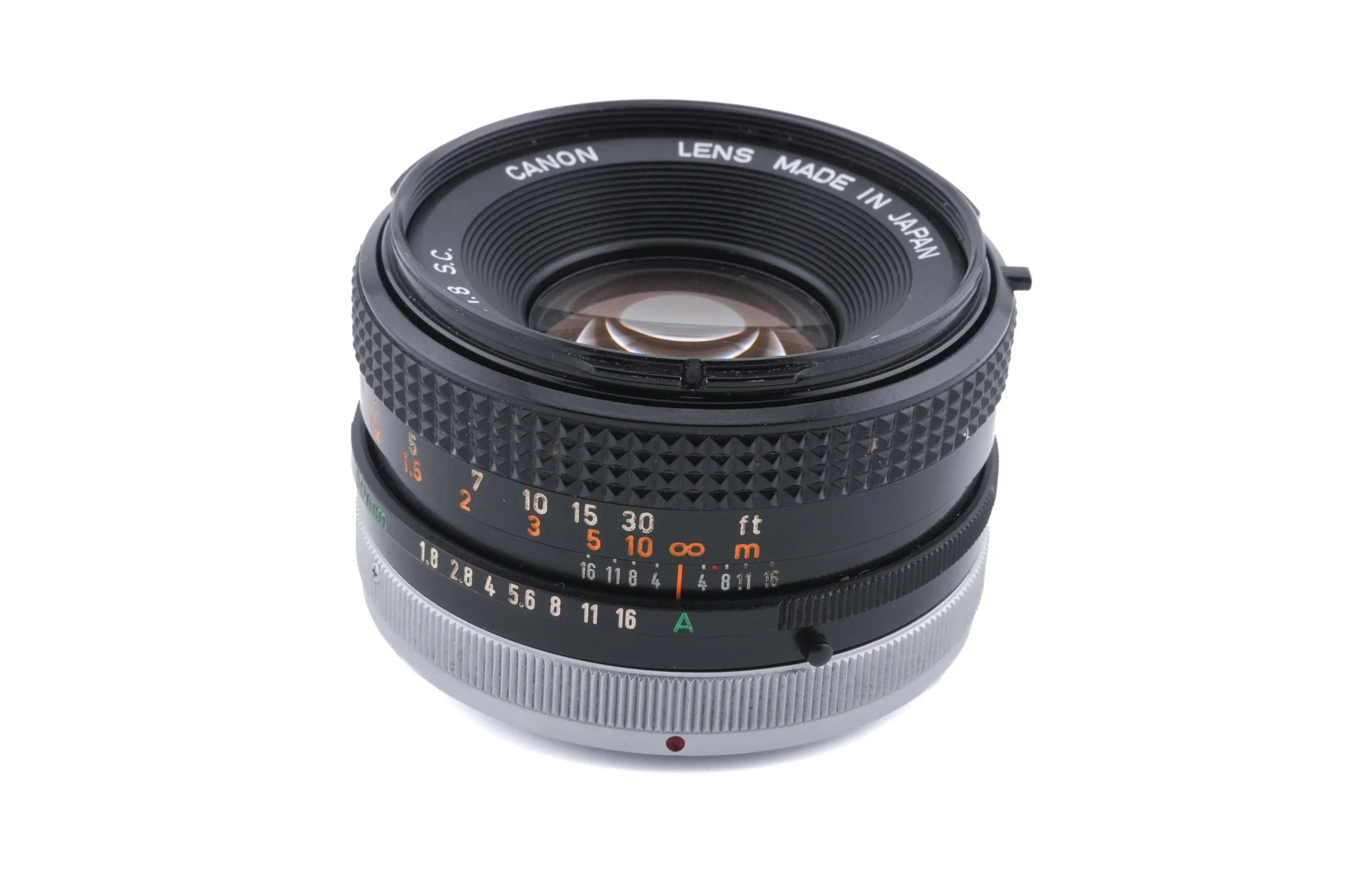 Canon 50mm f1.8 S.C.