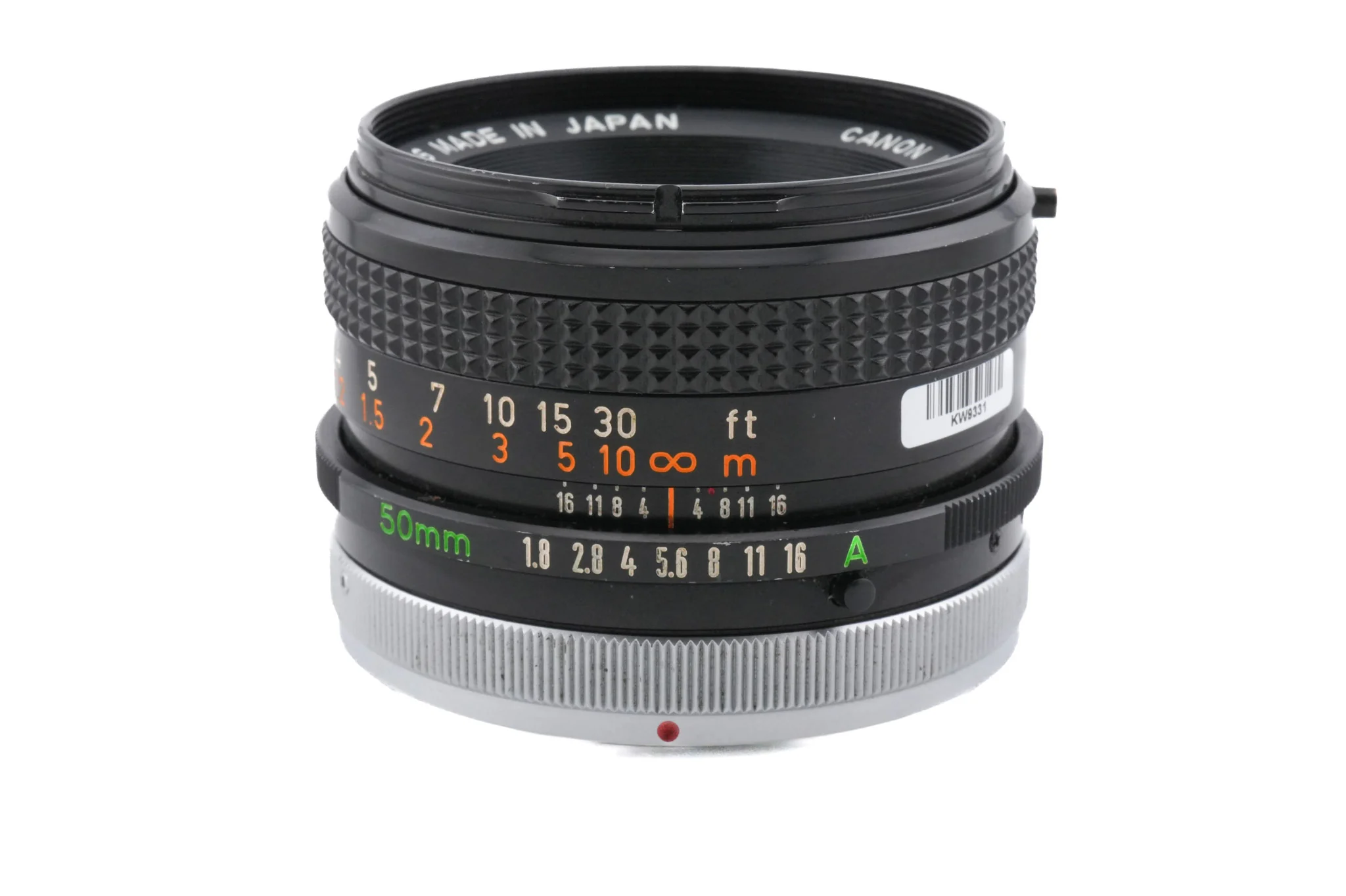 Canon 50mm f1.8 S.C.