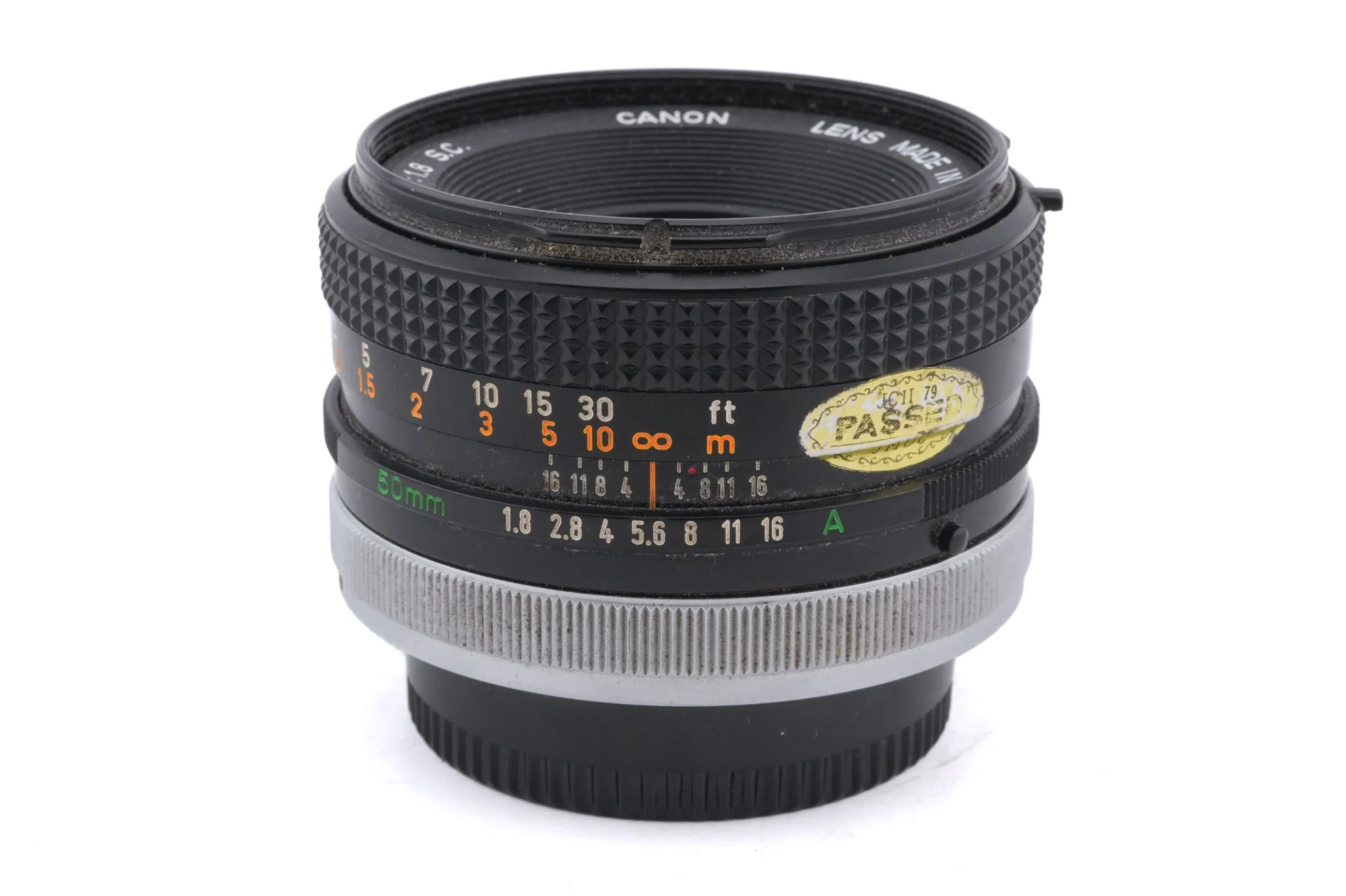 Canon 50mm f1.8 S.C.
