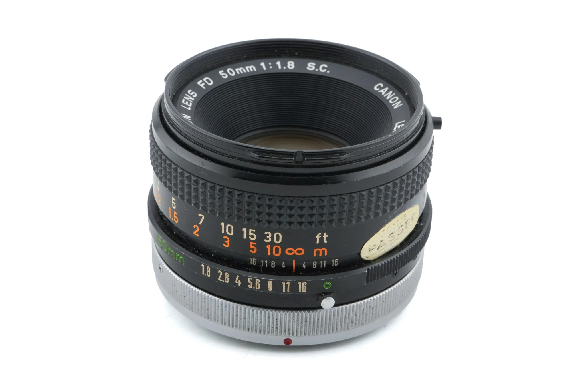 Canon 50mm f1.8 S.C.