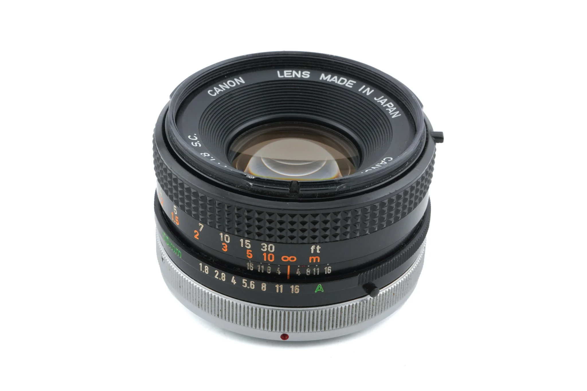 Canon 50mm f1.8 S.C.