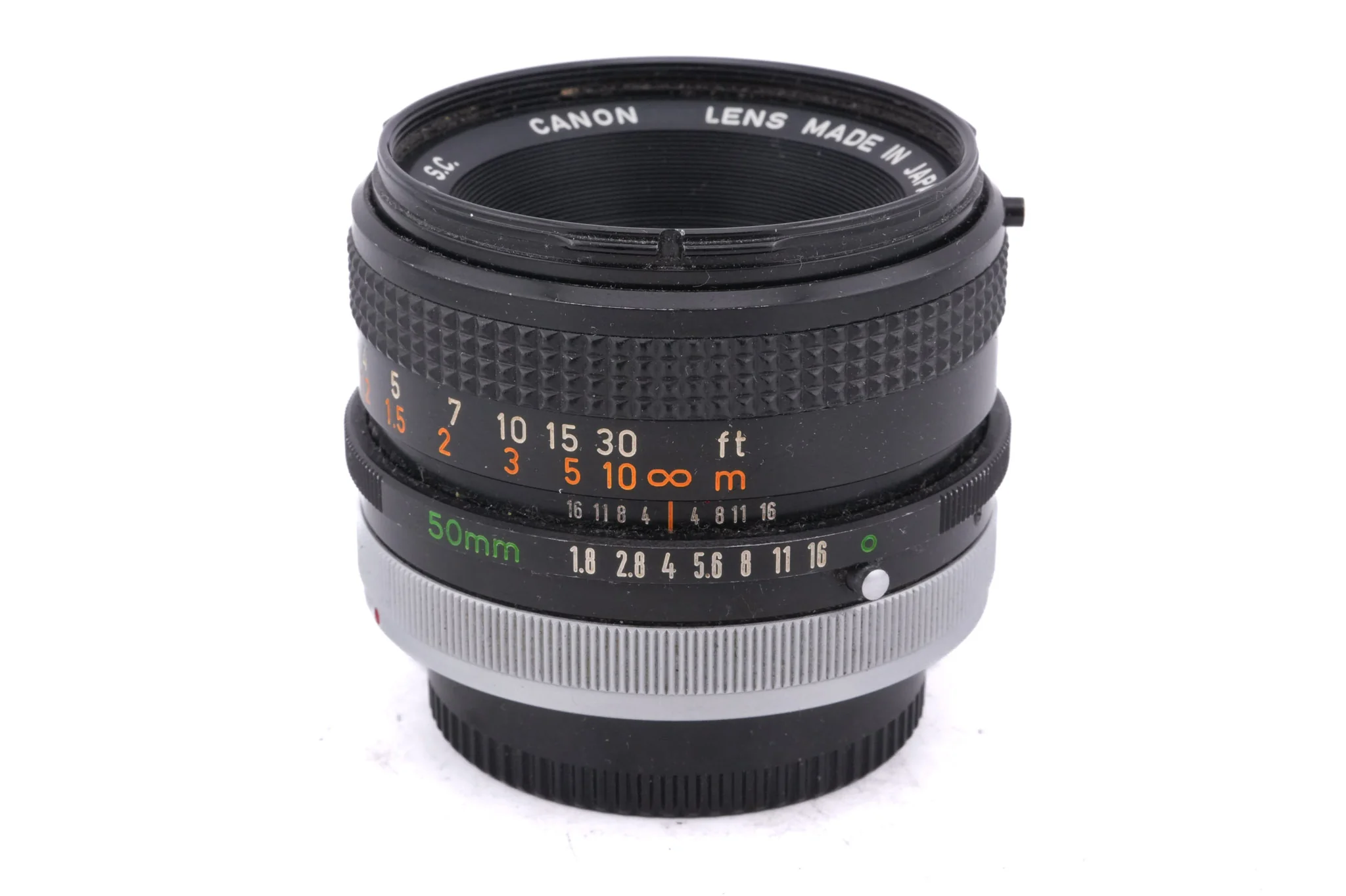 Canon 50mm f1.8 S.C.