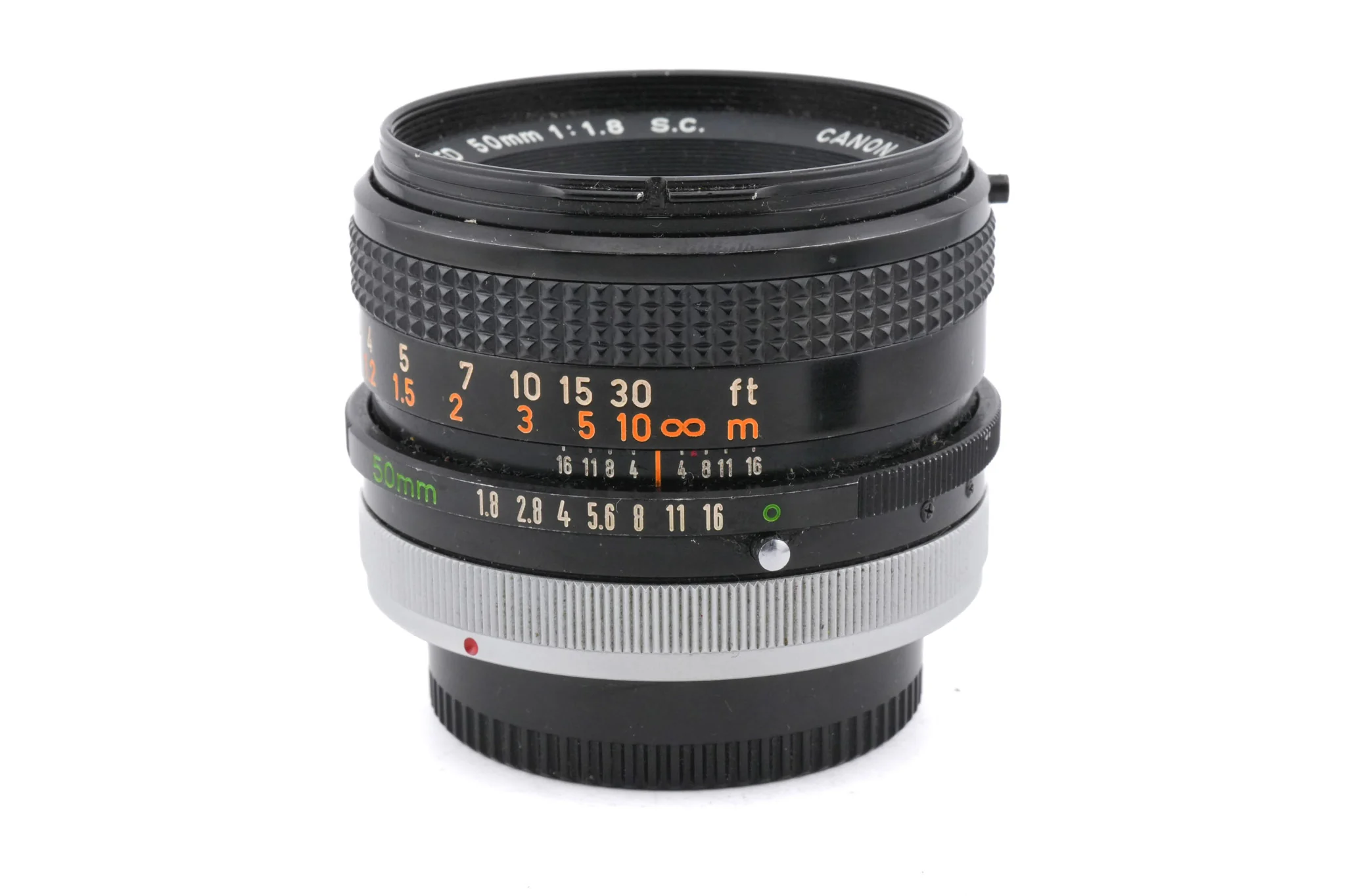 Canon 50mm f1.8 S.C.
