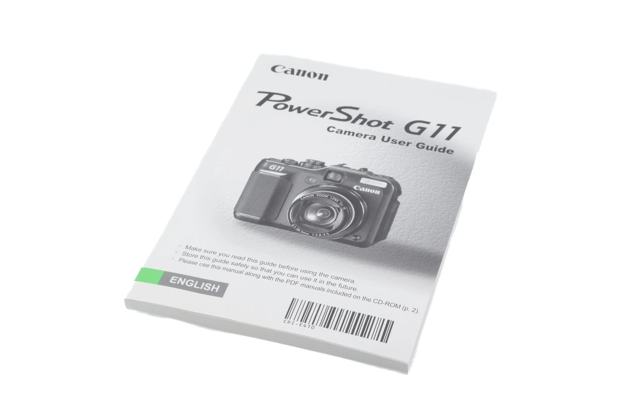 Canon PowerShot G11 Instructions