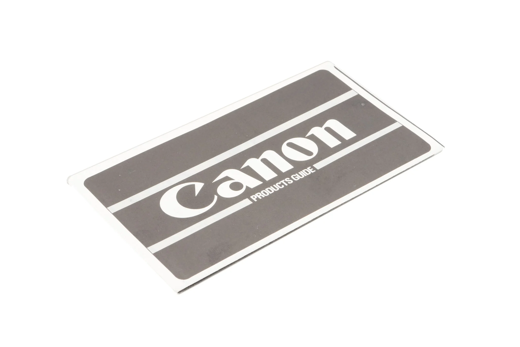 Canon Products Guide