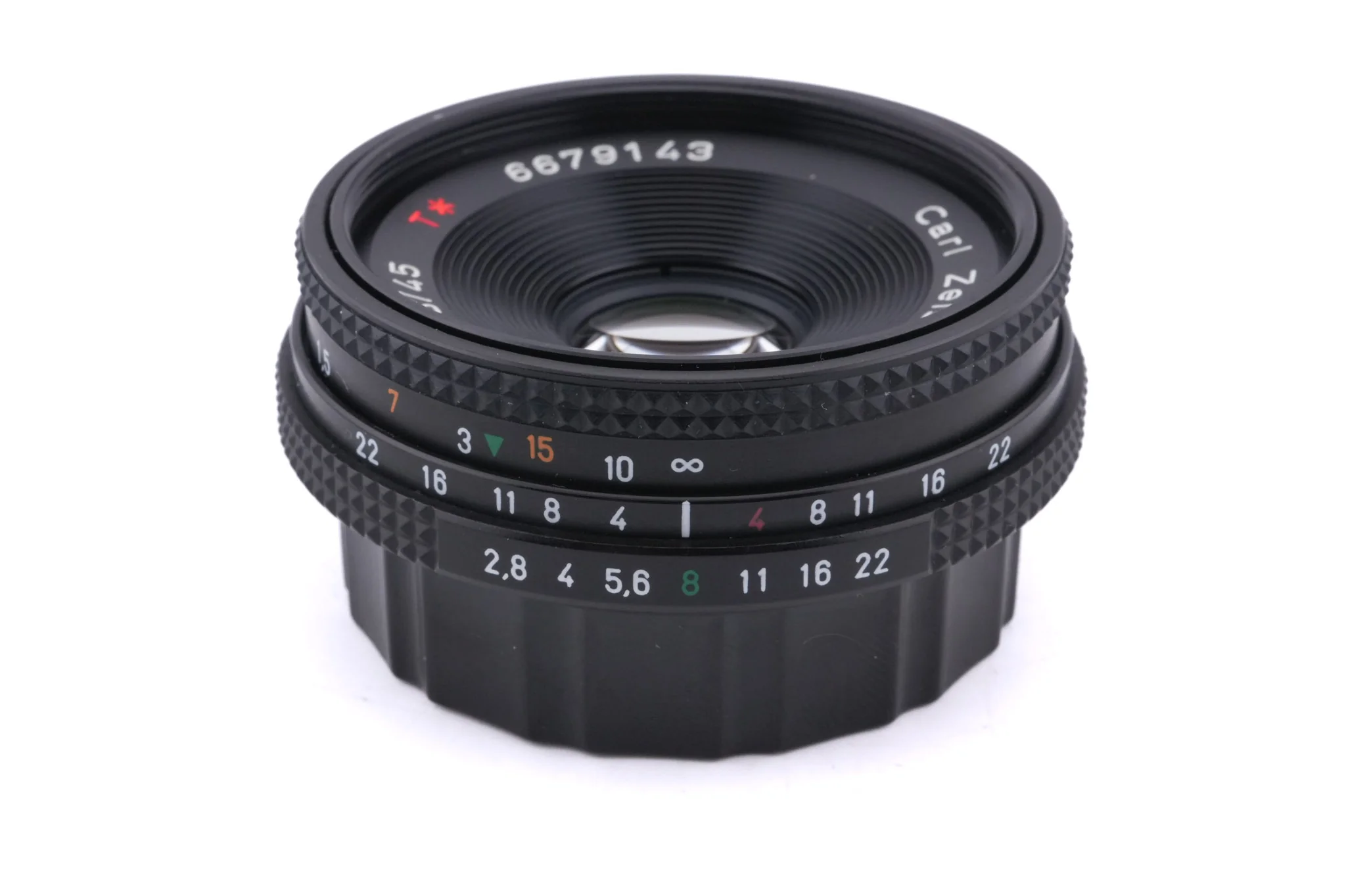 Carl Zeiss 45mm f2.8 Tessar T* (AE)