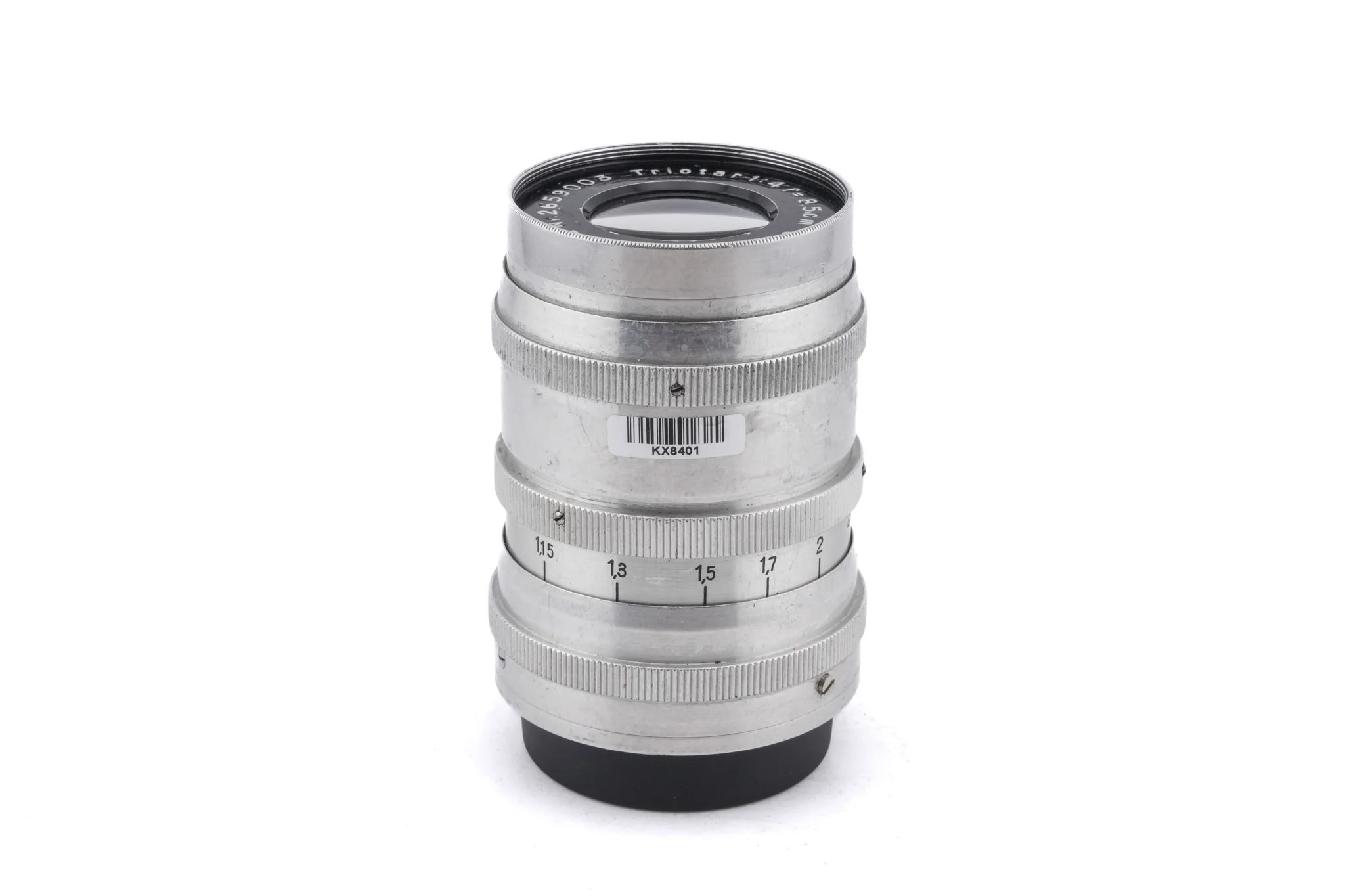 Carl Zeiss 8.5cm f4 Triotar Jena - Image 2
