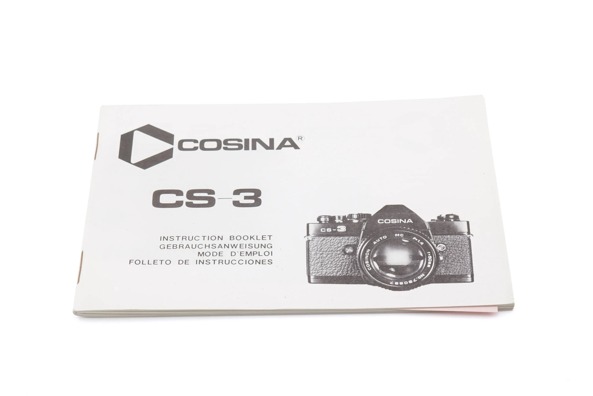 Cosina CS-3 Instructions - Accessory