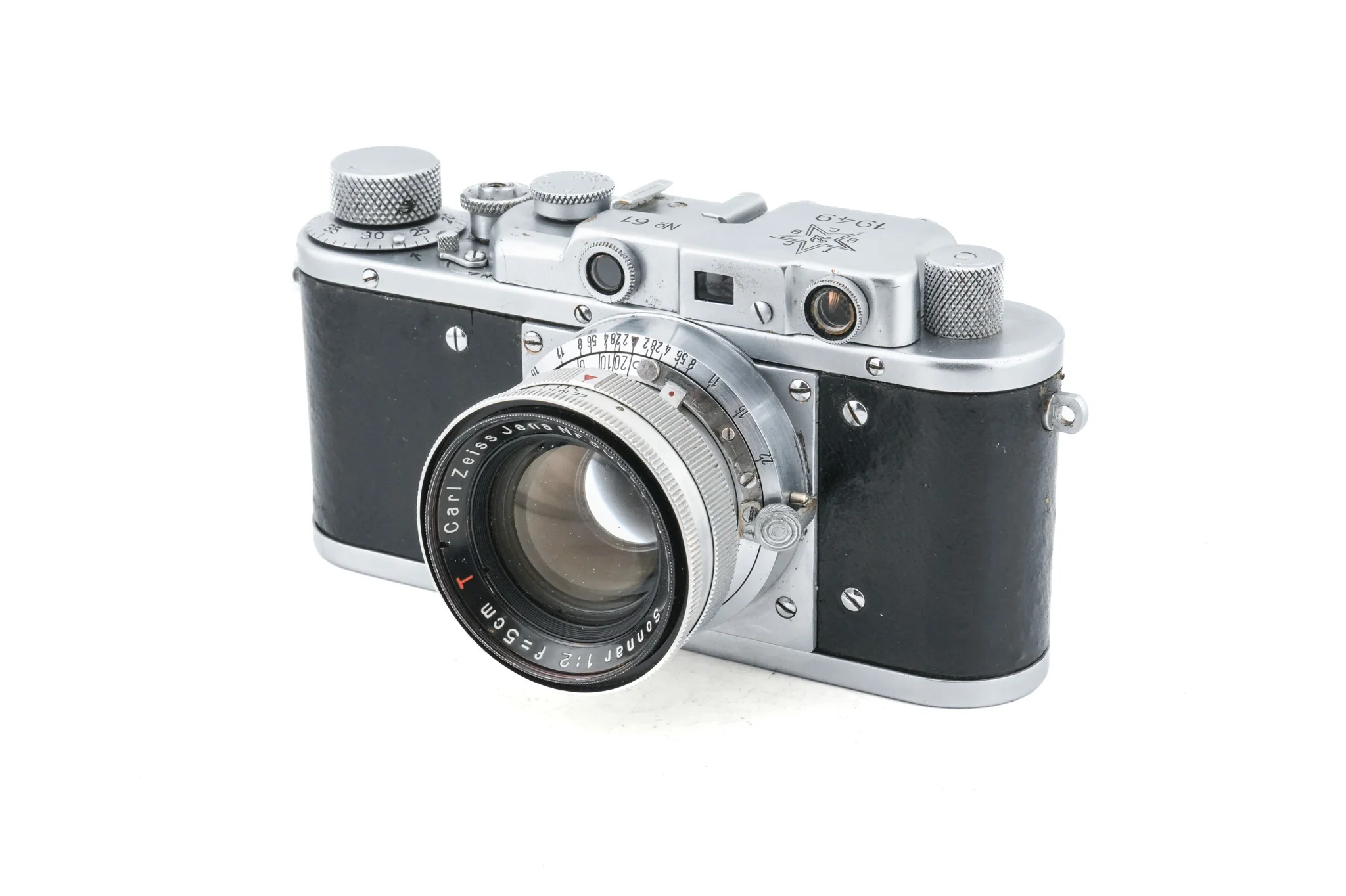 Almaz TSVVS + 5cm f2 Sonnar T Jena