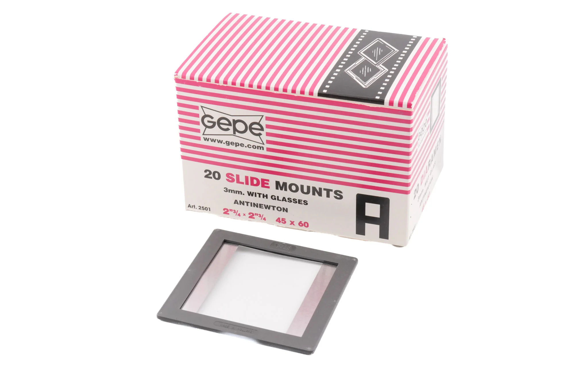 Gepe 45 x 60 mm Anti-Newton Glass Slide Mounts