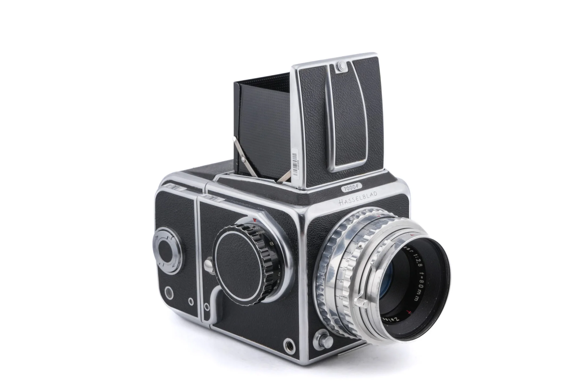 Hasselblad 1000F (8012) + Waist Level Finder (FUJUC) + 80mm f2.8 Tessar T Opton (OBTU / 8055) + 12 Film Magazine - Image 2