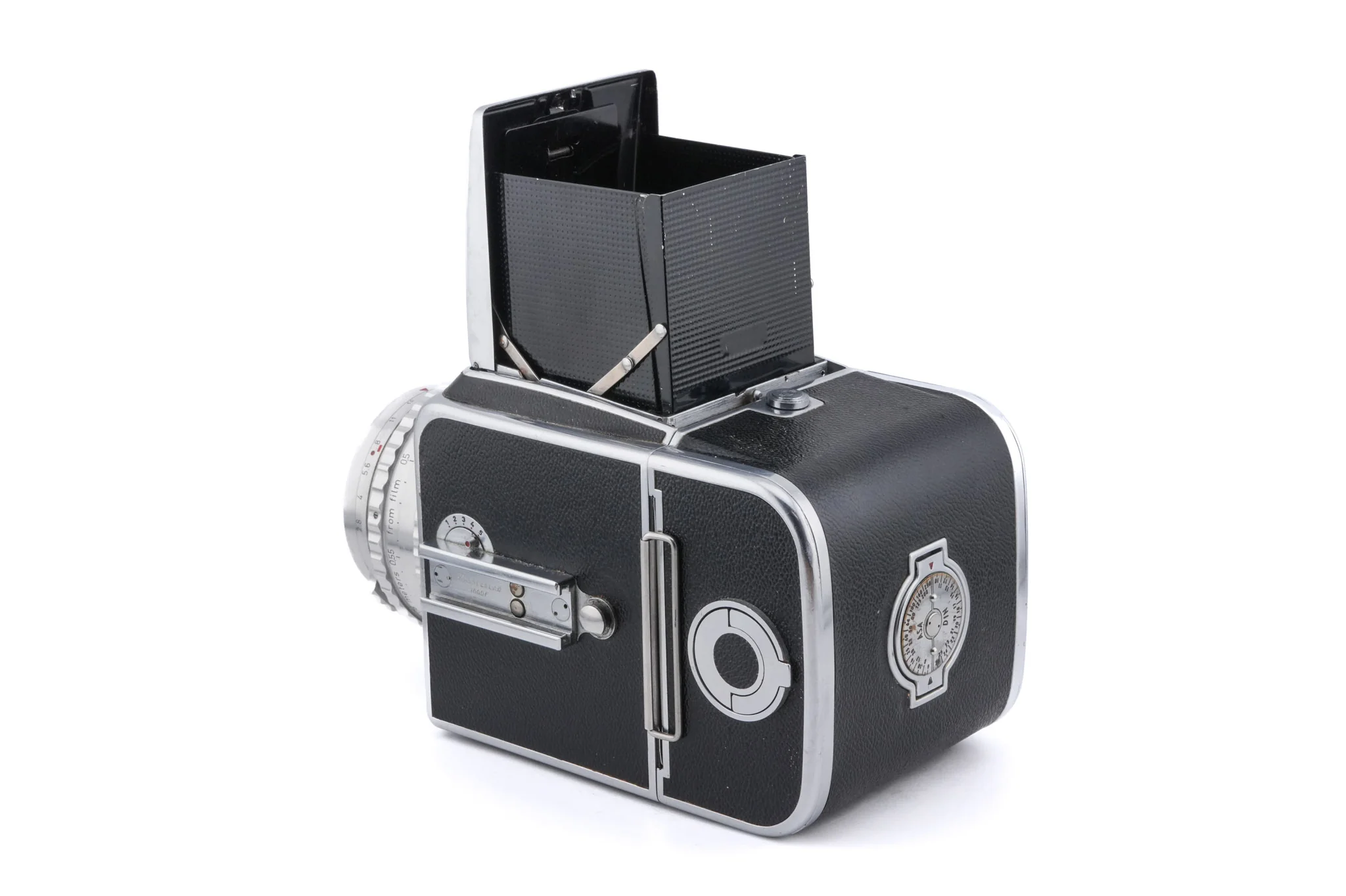 Hasselblad 1000F (8012) + Waist Level Finder (FUJUC) + 80mm f2.8 Tessar T Opton (OBTU / 8055) + 12 Film Magazine - Image 4