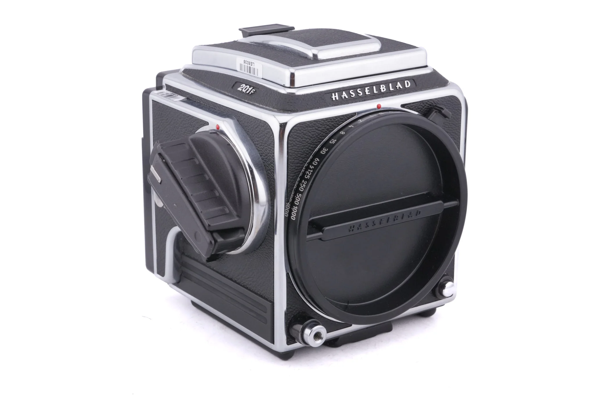 Hasselblad 201F (Silver, 10529) + Waist Level Finder (New / Chrome, 42315) + Acute Matte D Microprism / Split Image Focusing Screen (42215) - Image 2