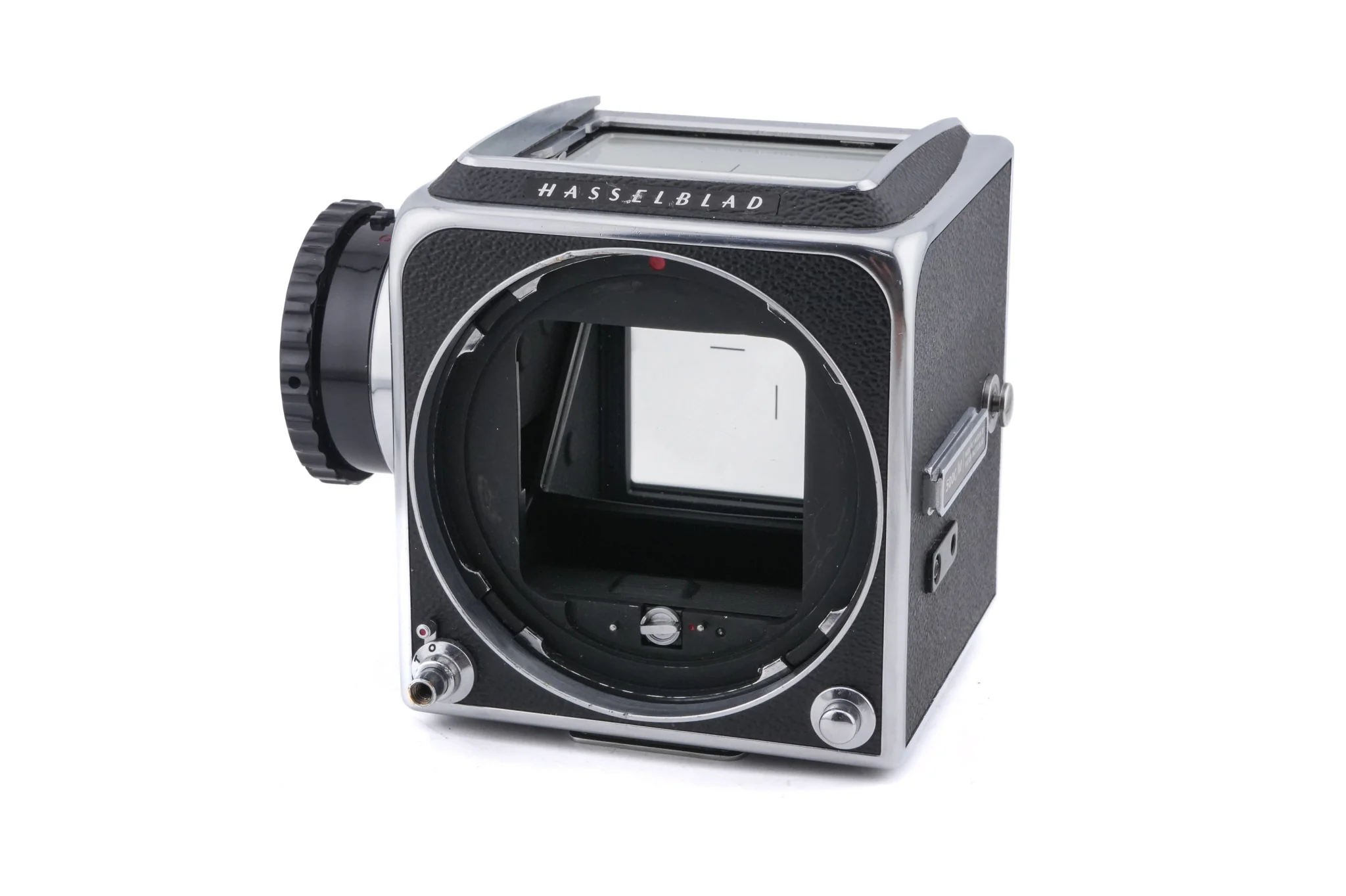 Hasselblad 500C/M (Silver, 10026) + Waist Level Finder (Old / Silver, 42021) + A12 Film Magazine (Silver, 30074) + 80mm f2.8 Planar T* CF (20029) + Standard Focusing Screen (42161) - Image 6