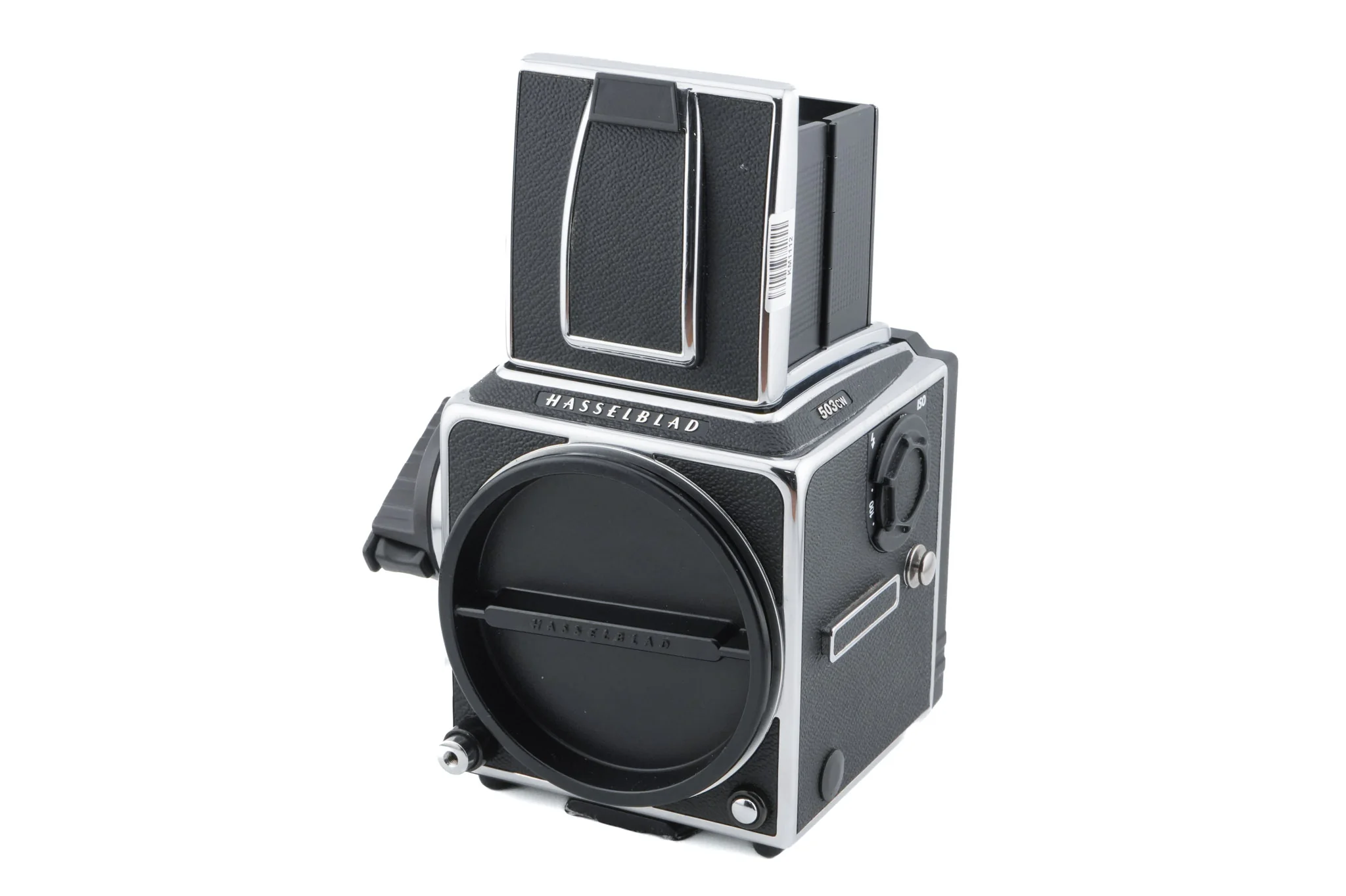 Hasselblad 503CW (Silver, 10243) + Waist Level Finder (New / Chrome, 42315) + Acute Matte D Microprism / Split Image Focusing Screen (42215) - Image 2