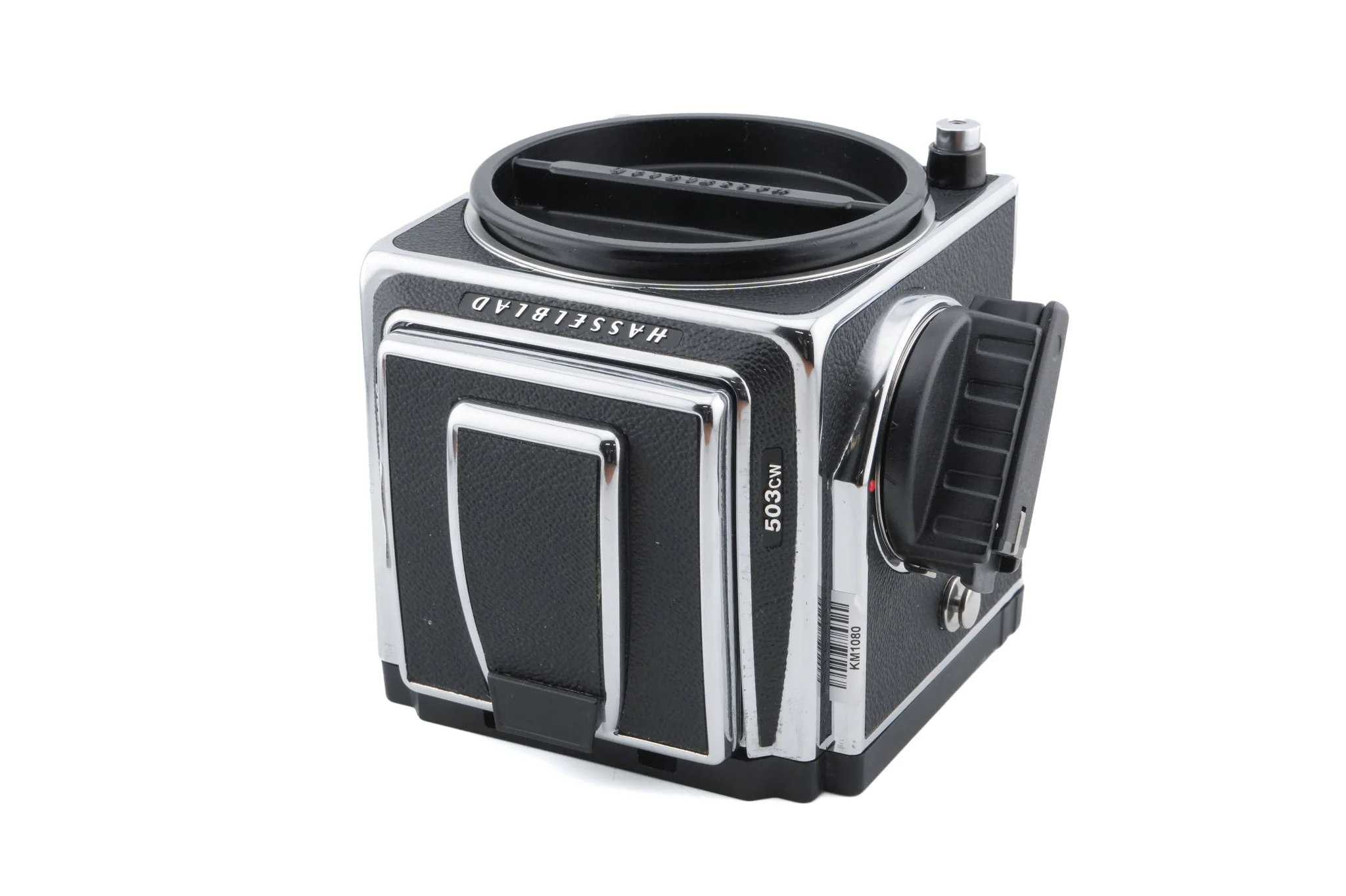 Hasselblad 503CW (Silver, 10243) + Waist Level Finder (New / Chrome, 42315) + Acute Matte D Microprism / Split Image Focusing Screen (42215) - Image 6