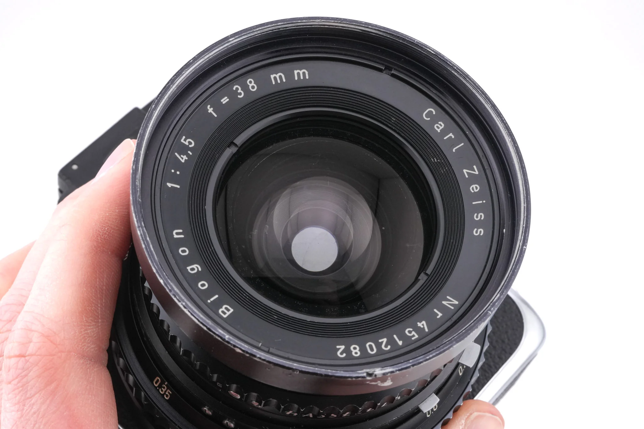 Hasselblad SWC/M (Biogon C T*) (Silver, 10049) + SWC Viewfinder (52035/TISOC) + A12 Film Magazine (Silver, 30074) - Image 7