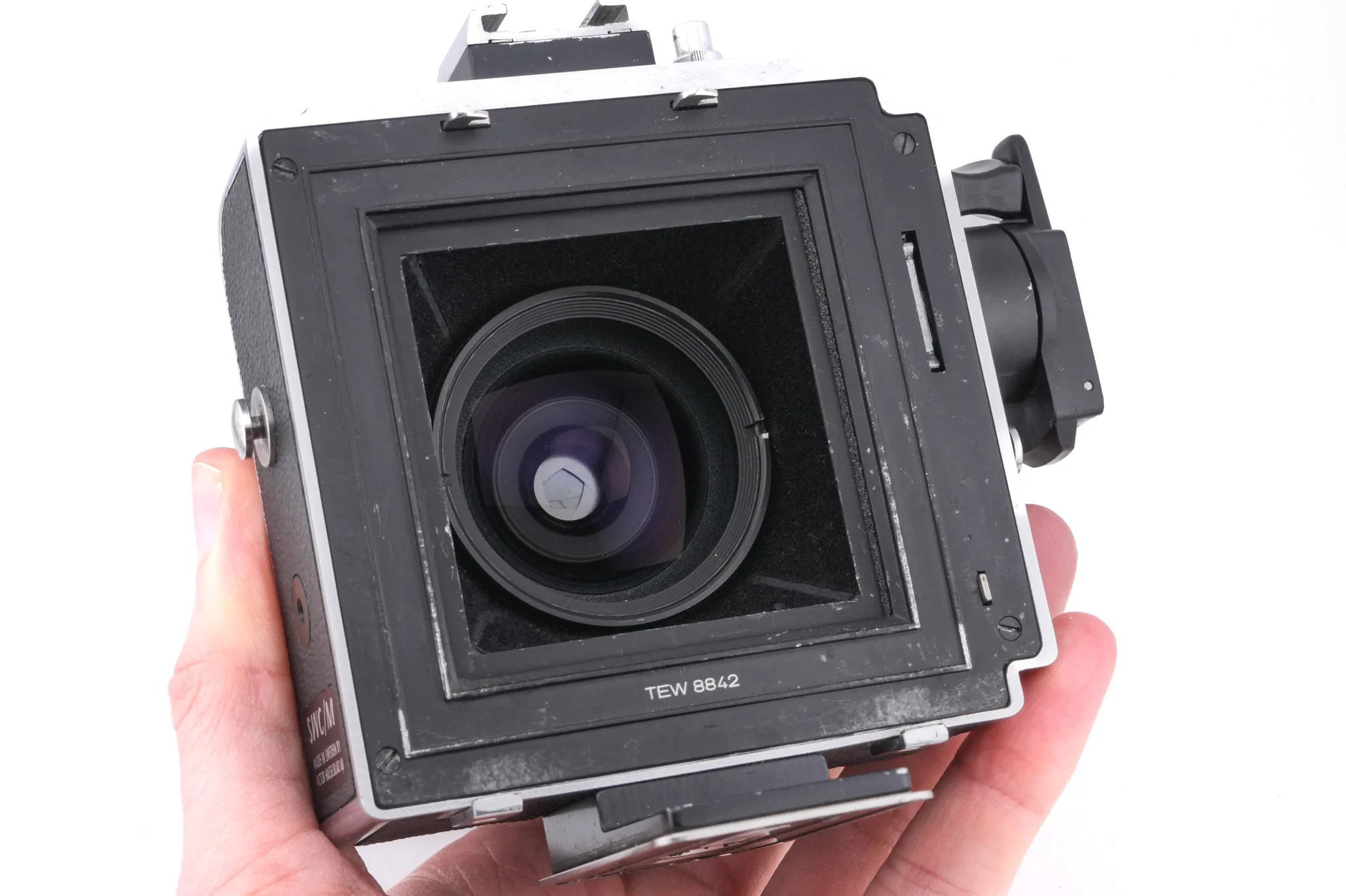 Hasselblad SWC/M (Biogon C T*) (Silver, 10049) + SWC Viewfinder (52035/TISOC) + A12 Film Magazine (Silver, 30074) - Image 8
