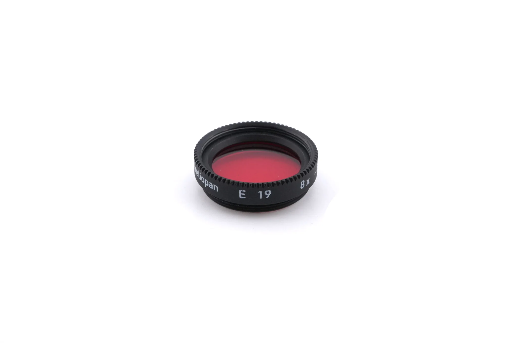 Heliopan 19mm Red Filter 8x -3 - Accessory