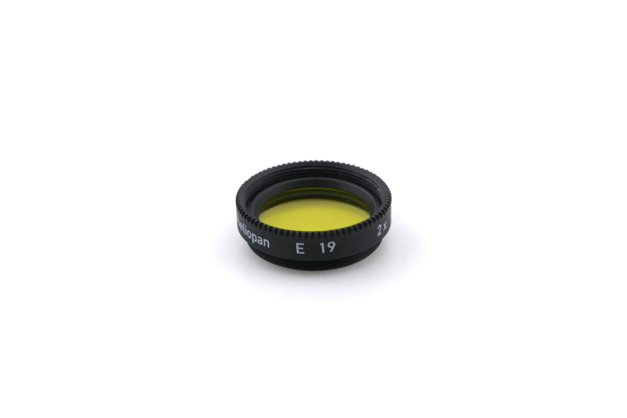 Heliopan 19mm Yellow Filter 2x -1 - Accessory