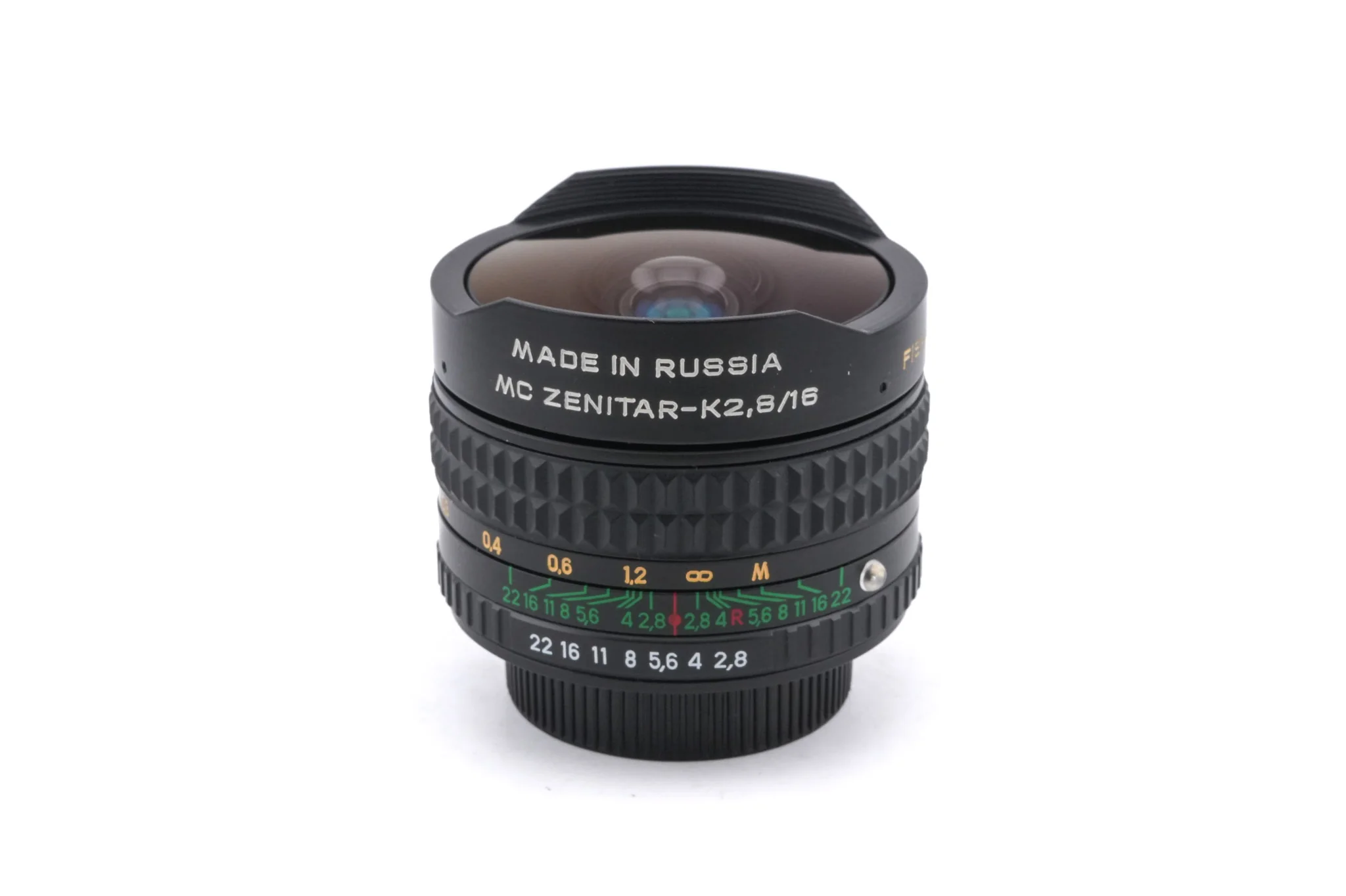 KMZ 16mm f2.8 MC Zenitar-K Fish-Eye