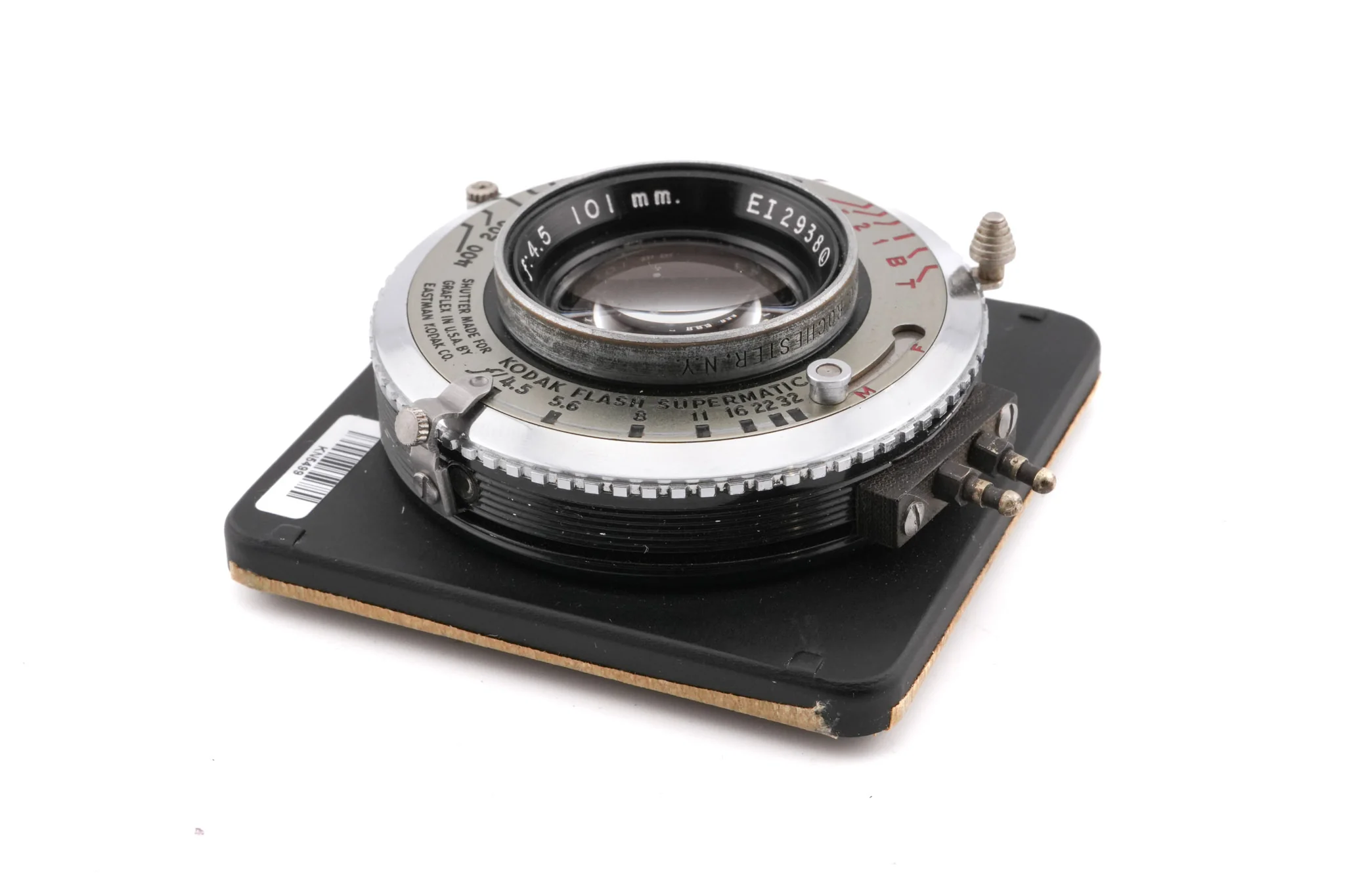 Kodak Ektar 101mm f4.5 (Shutter) - Lens