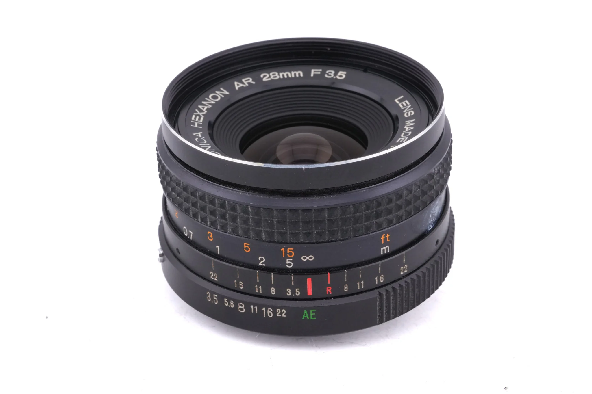 Konica 28mm f3.5 Hexanon AR
