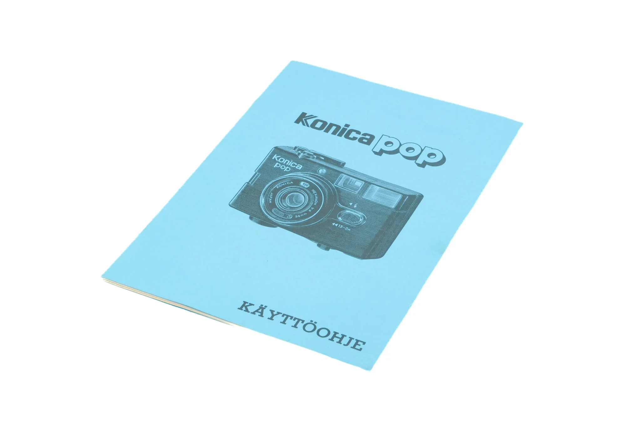 Konica Pop Instructions