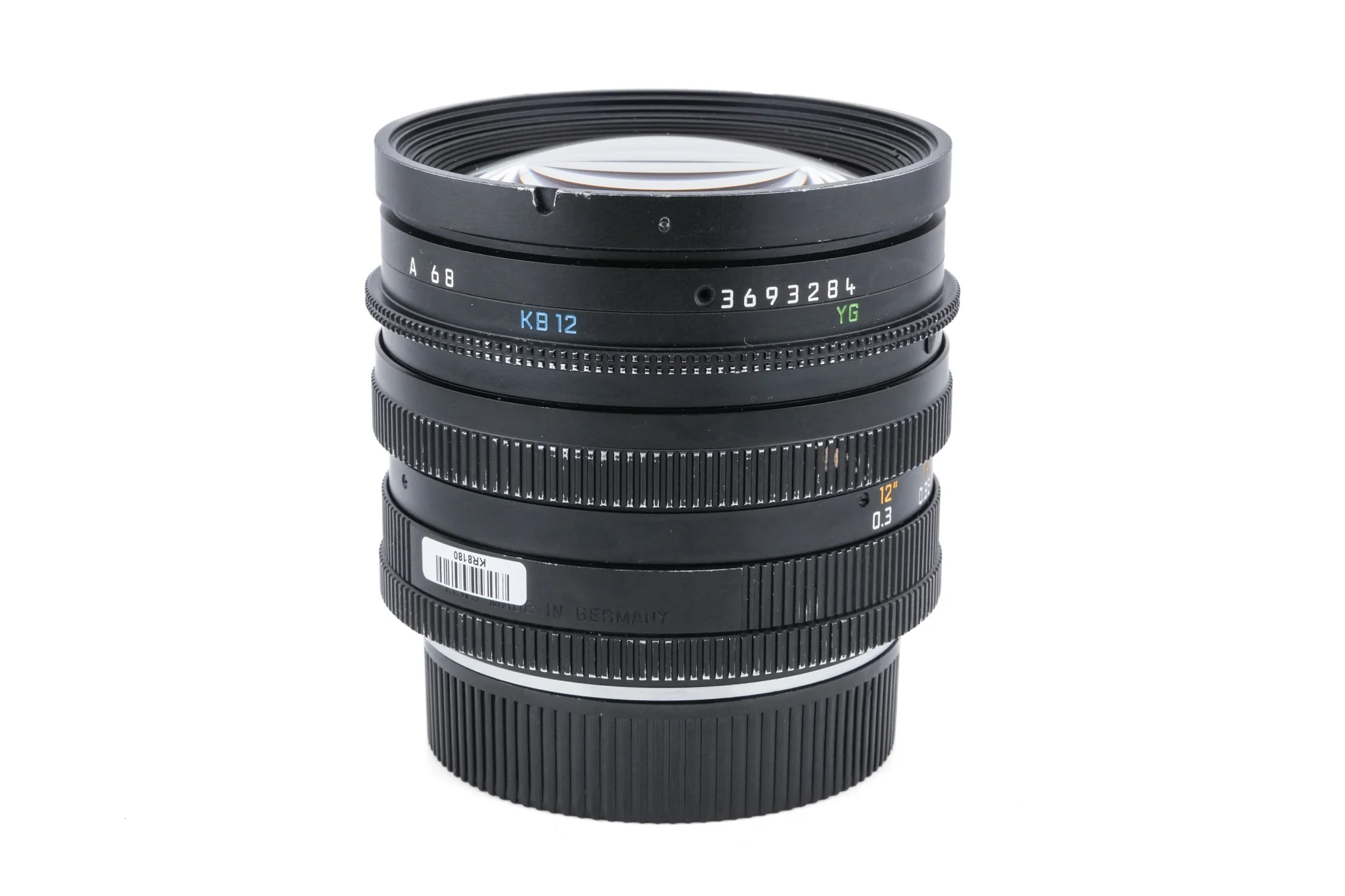 Leica 19mm f2.8 Elmarit-R (Type II) (3-Cam) (11258) + SIMple Fit Follow Focus Gear (Medium) + Leica R - Canon EF Mount Adapter (6-Hole) + Lens Hood (19mm f2.8 R) (12546) + 80/85mm O.D. Simring (Leica R 19mm f2.8 VII) - Image 3
