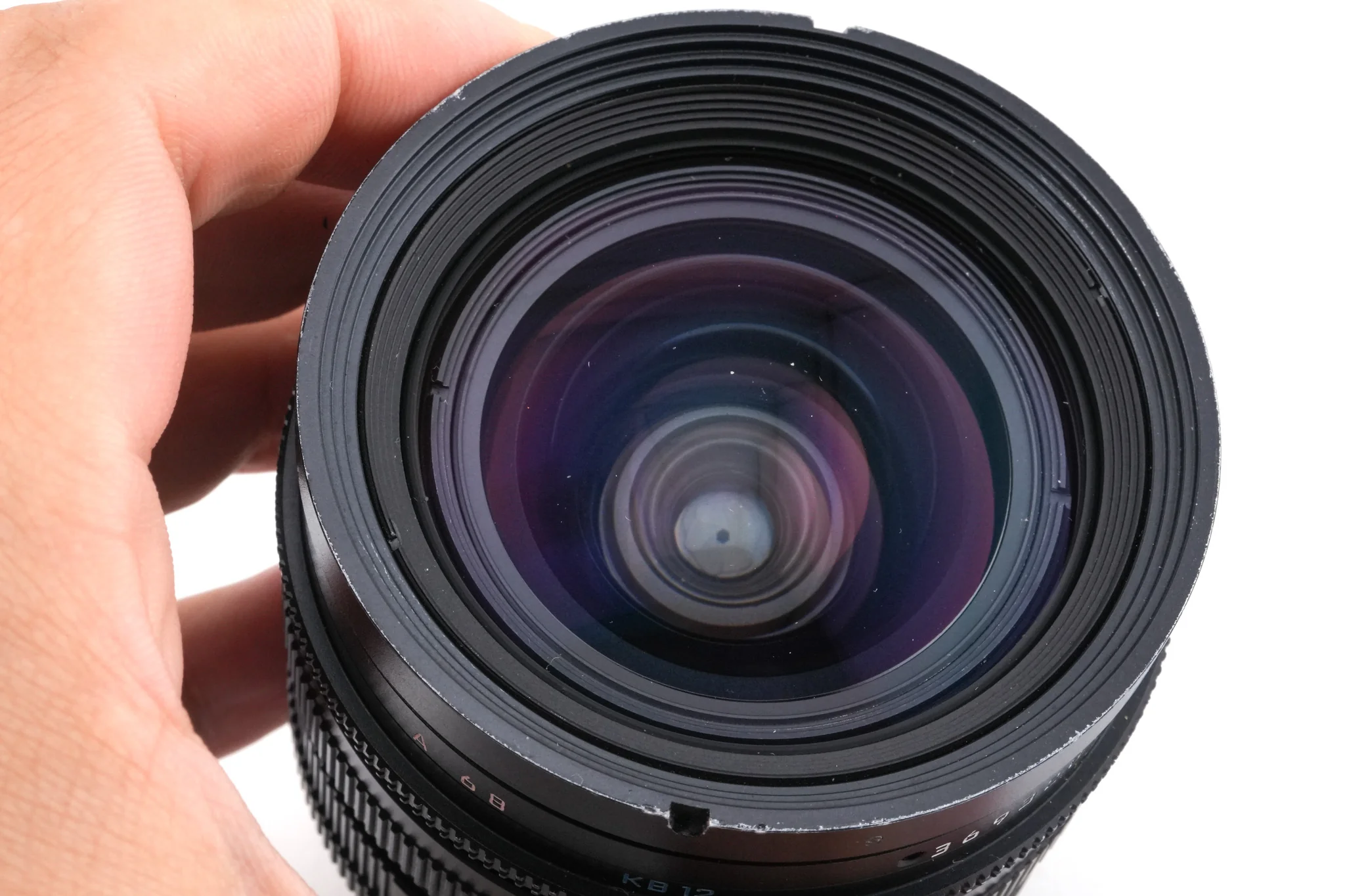 Leica 19mm f2.8 Elmarit-R (Type II) (3-Cam) (11258) + SIMple Fit Follow Focus Gear (Medium) + Leica R - Canon EF Mount Adapter (6-Hole) + Lens Hood (19mm f2.8 R) (12546) + 80/85mm O.D. Simring (Leica R 19mm f2.8 VII) - Image 5