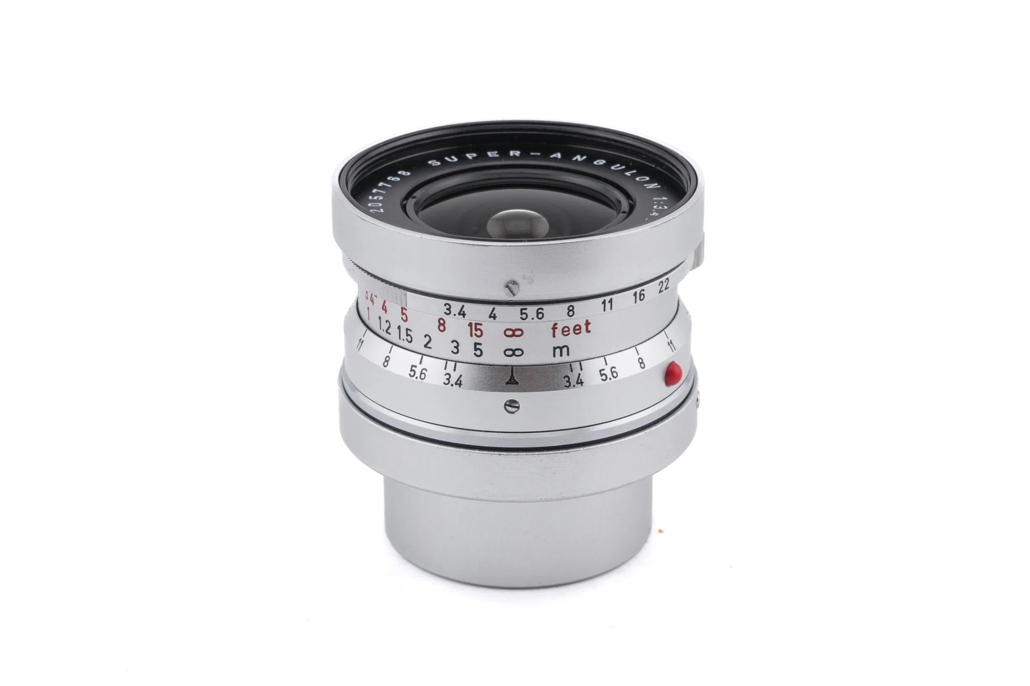 Leica 21mm f3.4 Super-Angulon (Silver, 11103) - Lens