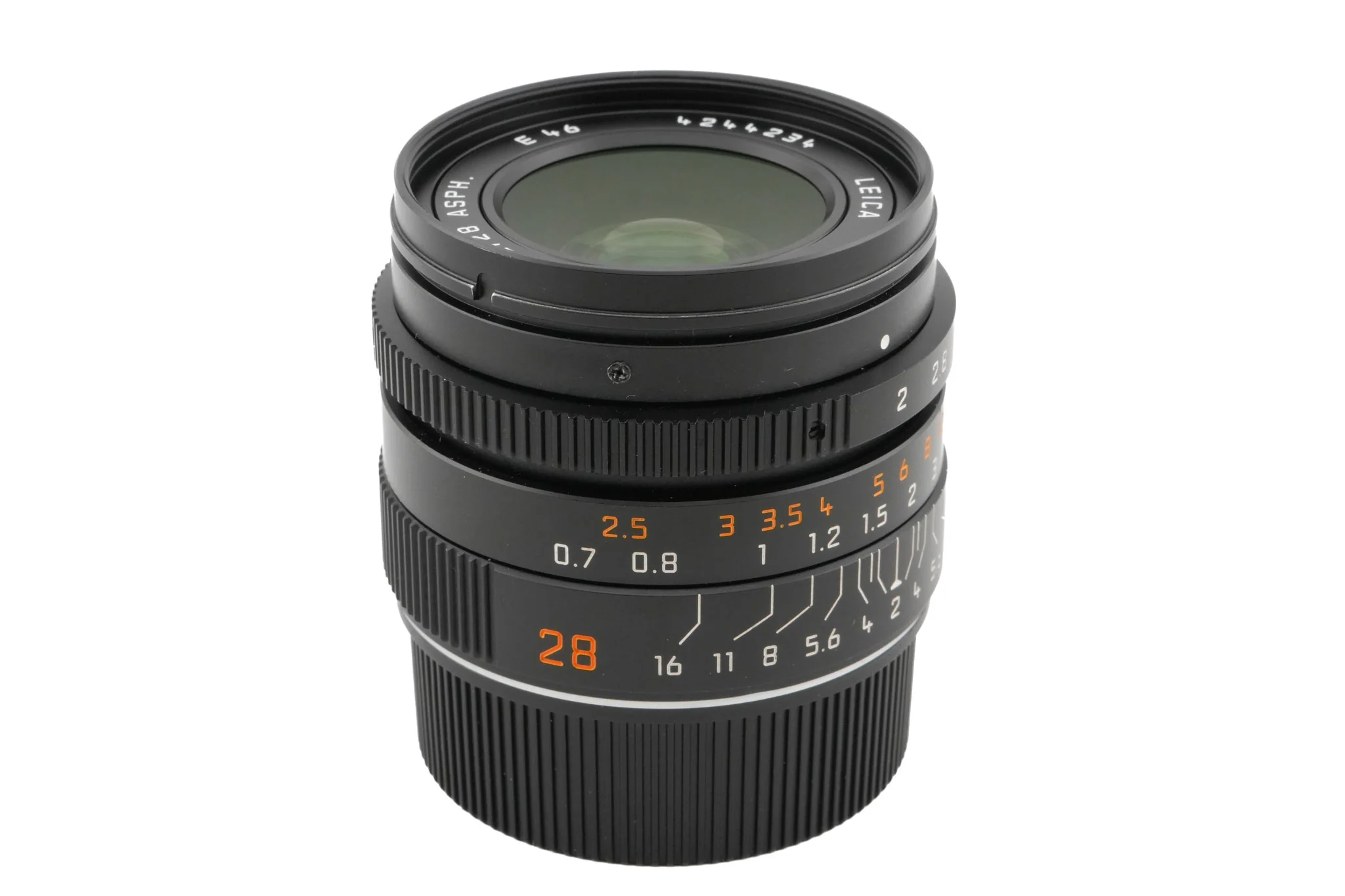 Leica 28mm f2 Summicron-M ASPH. (Black, 11604) - Image 4