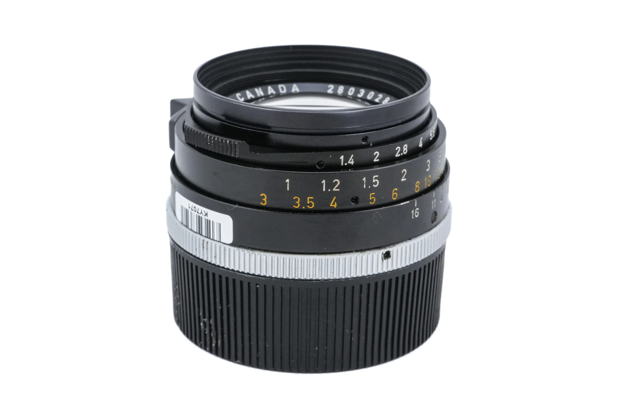 Leica 35mm f1.4 Summilux (Type II) (Black, 11870) - Image 4