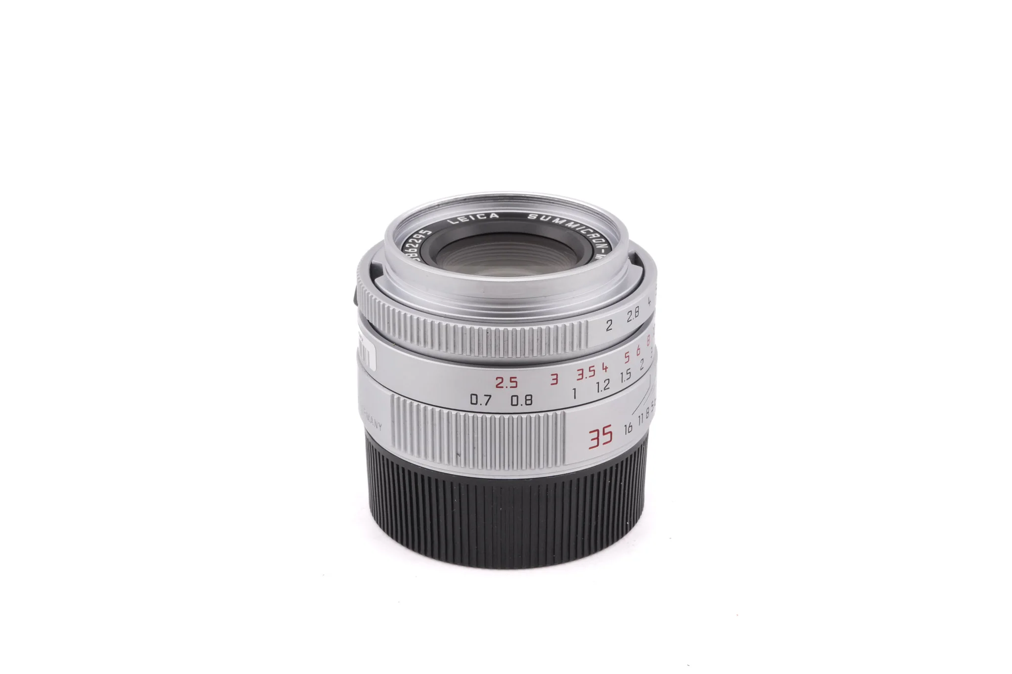 Leica 35mm f2 Summicron-M ASPH. (Type I) (Silver, 11882) - Image 2