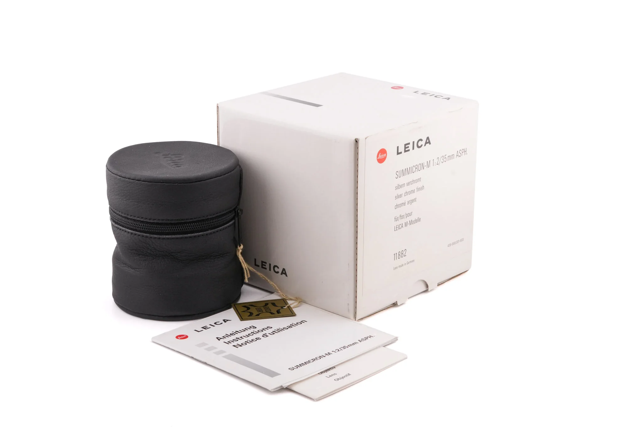 Leica 35mm f2 Summicron-M ASPH. (Type I) (Silver, 11882) - Image 8