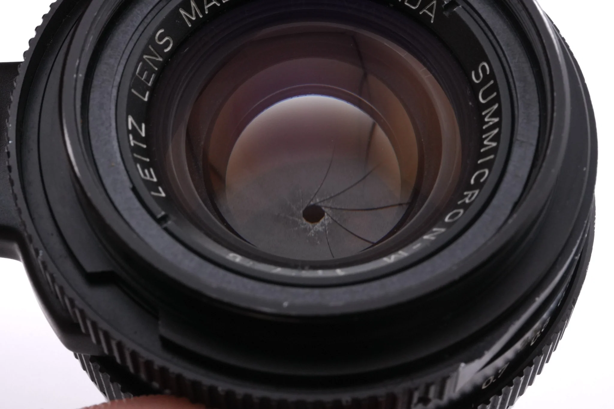 Leica 35mm f2 Summicron-M (Type IV) (Black, 11310) - Image 6