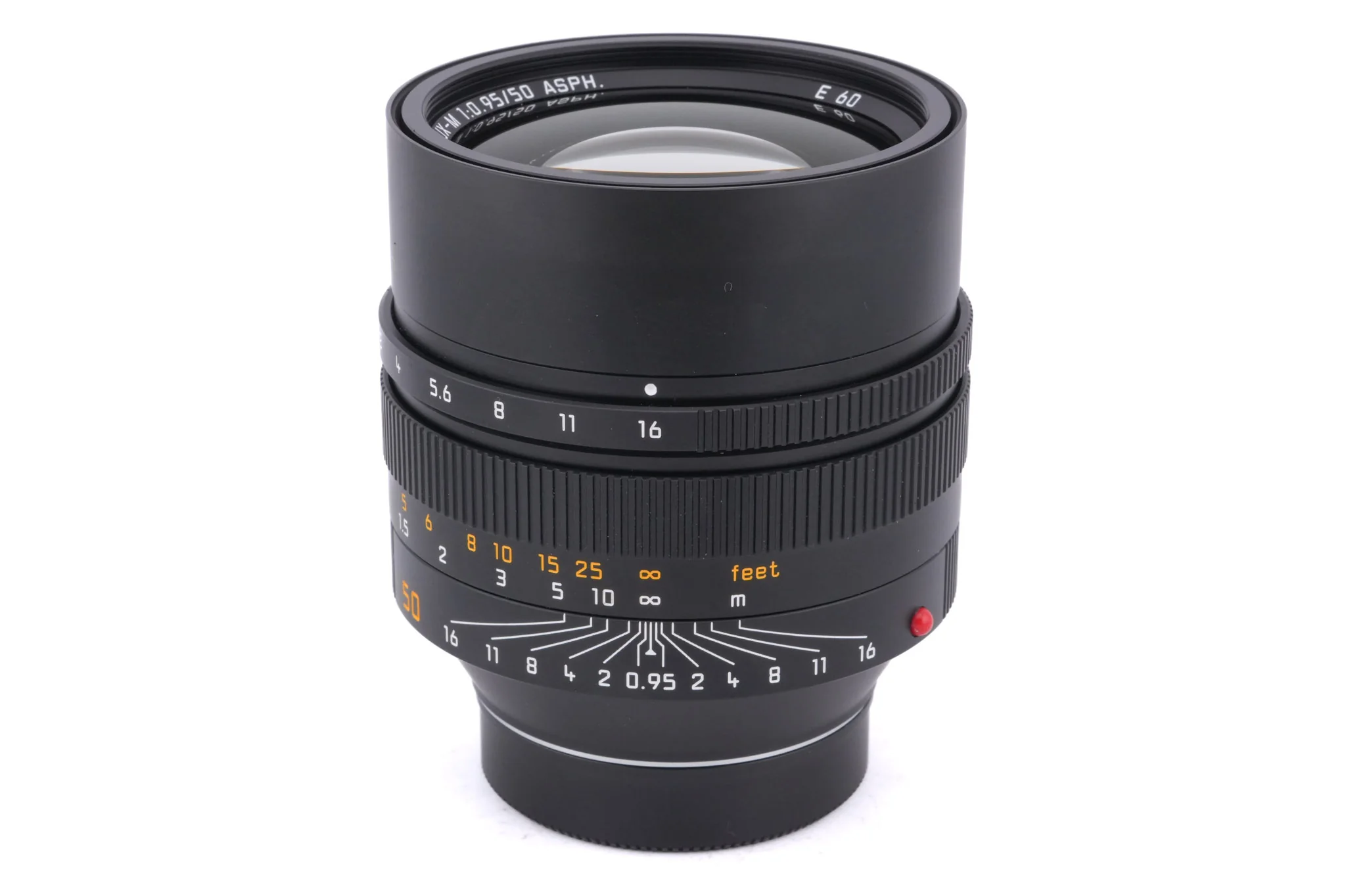 Leica 50mm f0.95 Noctilux-M ASPH. (Black, 11602) - Lens
