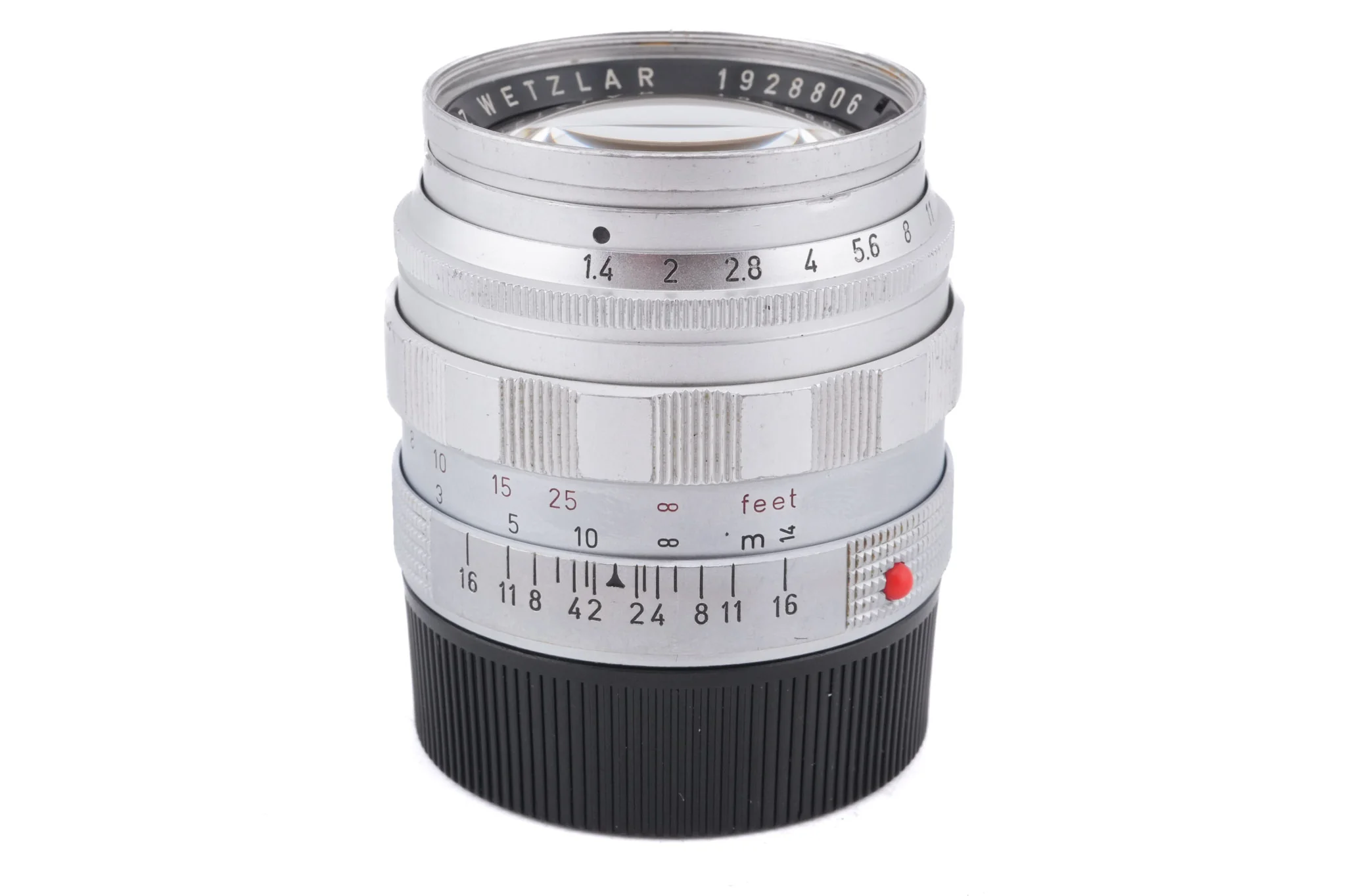 Leica 50mm f1.4 Summilux (Type I) (Silver, SOOME / 11114)
