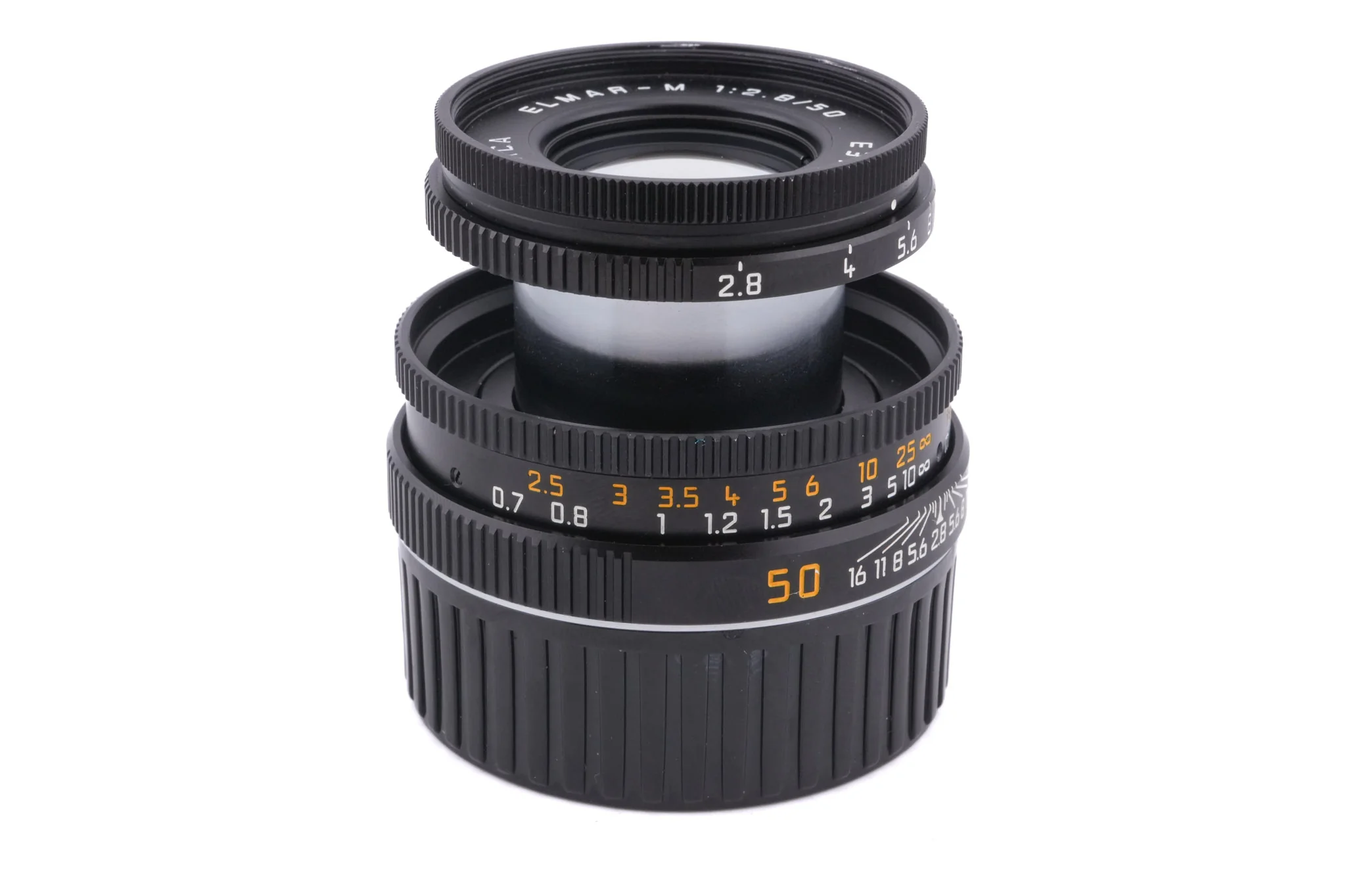 Leica 50mm f2.8 Elmar-M (Black, 11831) - Image 4