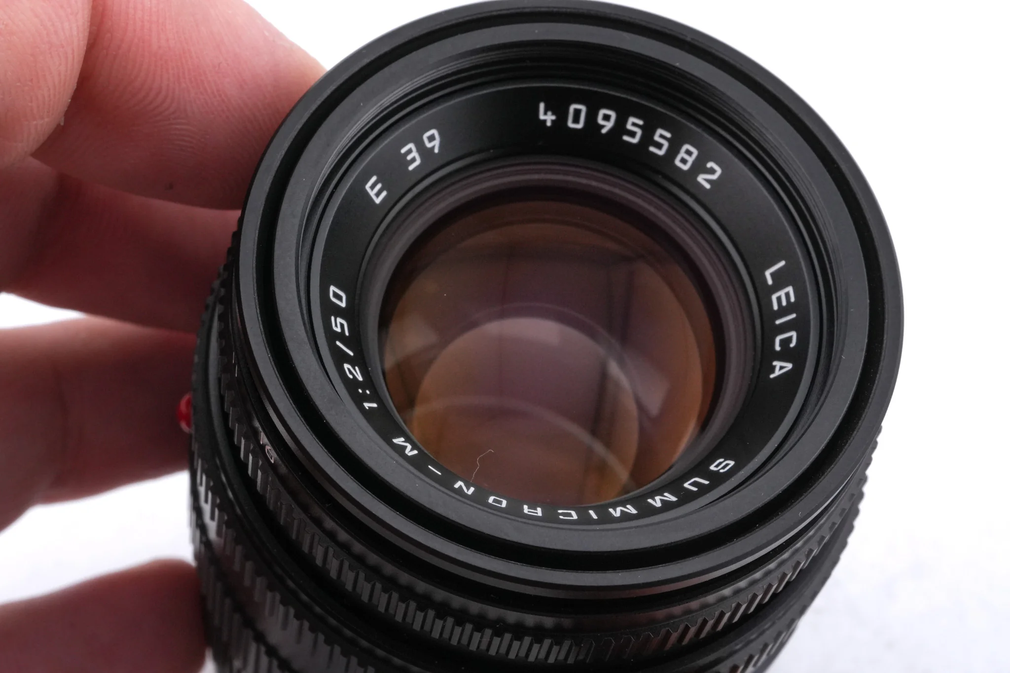 Leica 50mm f2 Summicron-M (Type V) (Black, 11826 / 11719) - Image 3