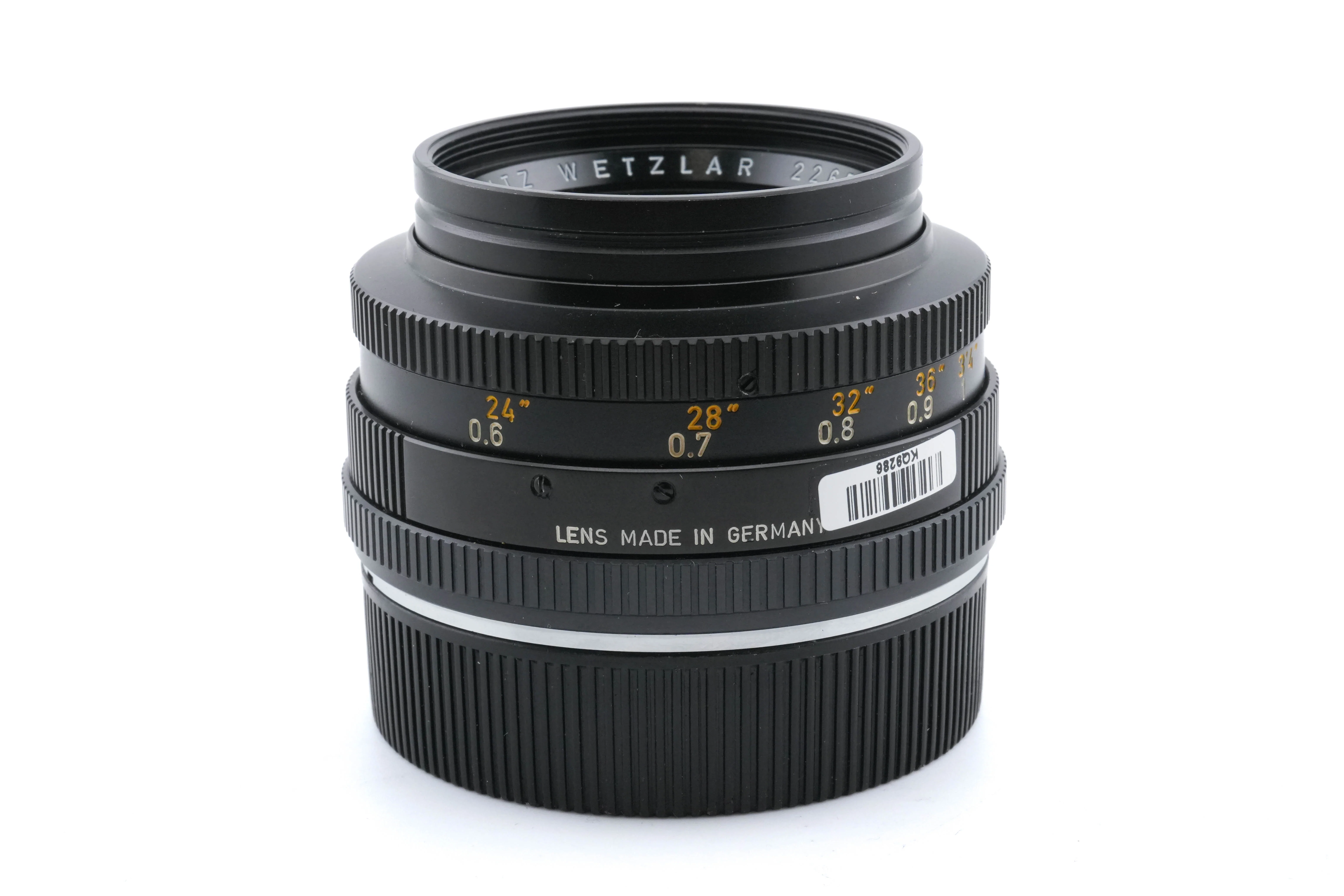 Leica 50mm f2 Summicron-R (Type I) (2-Cam) (11228) - Image 2