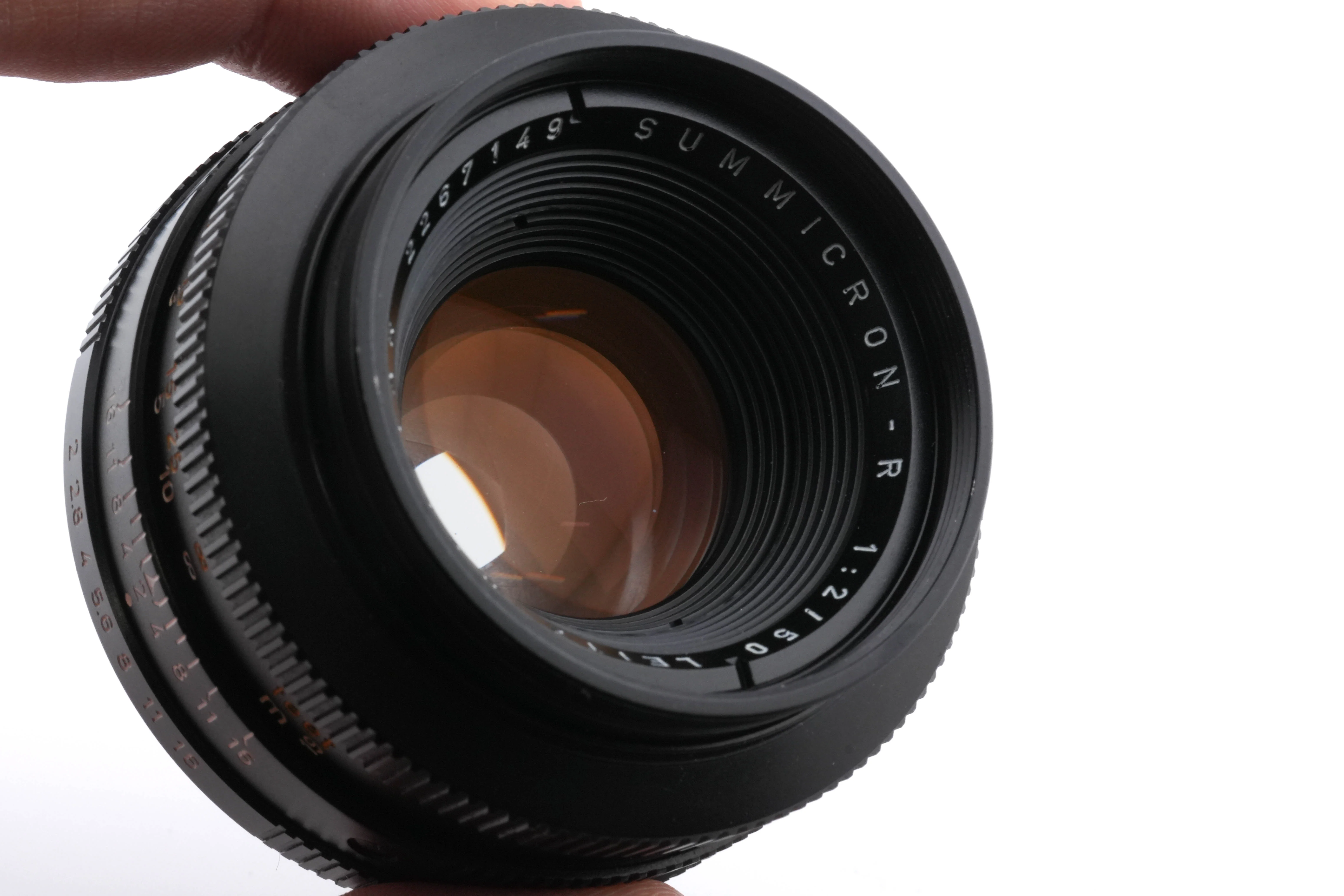 Leica 50mm f2 Summicron-R (Type I) (2-Cam) (11228) - Image 5