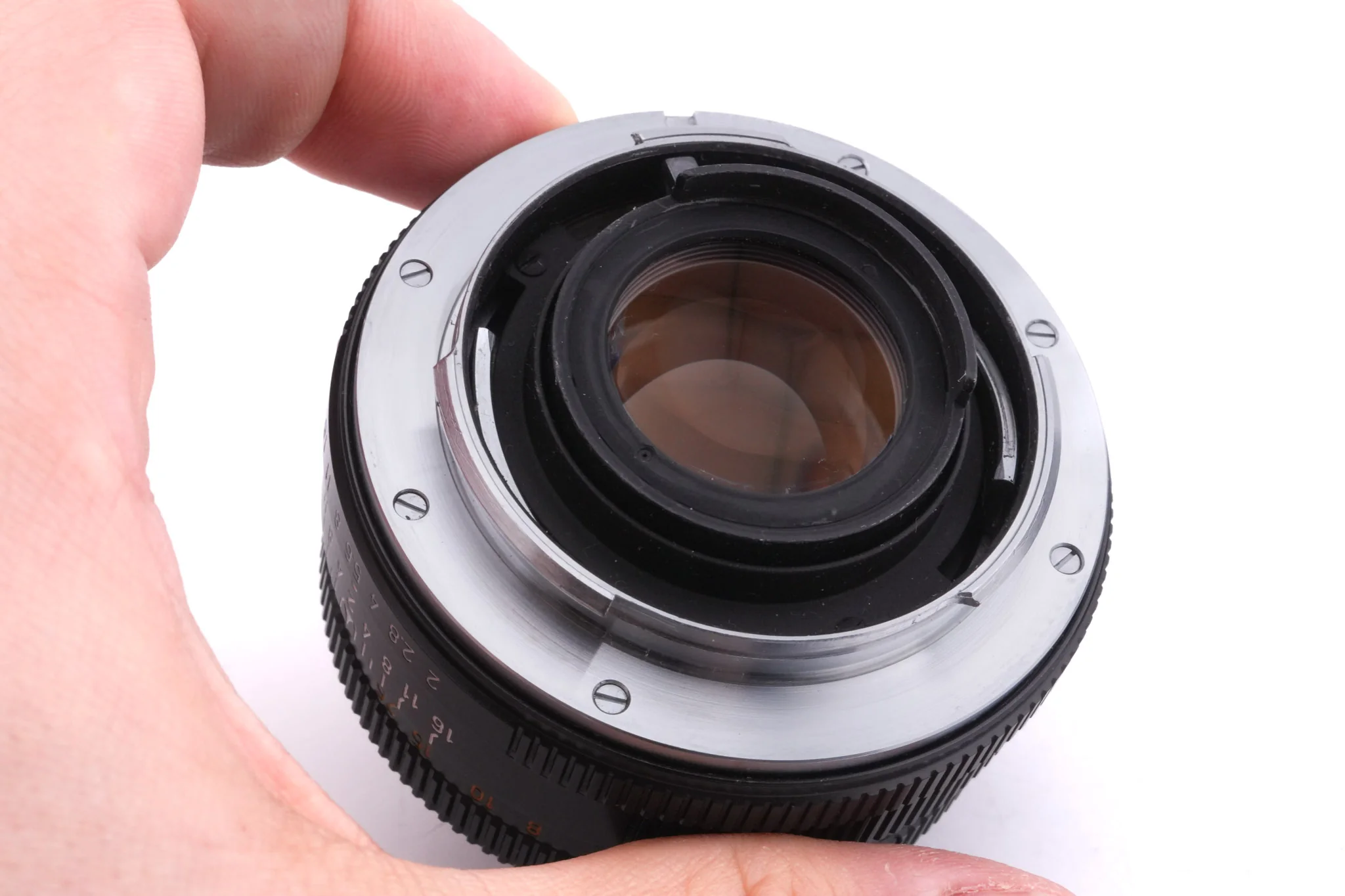 Leica 50mm f2 Summicron-R (Type I) (2-Cam) (11228) + Lens Hood (35mm f2.8 R / 50mm f2 R) (12564) - Image 4