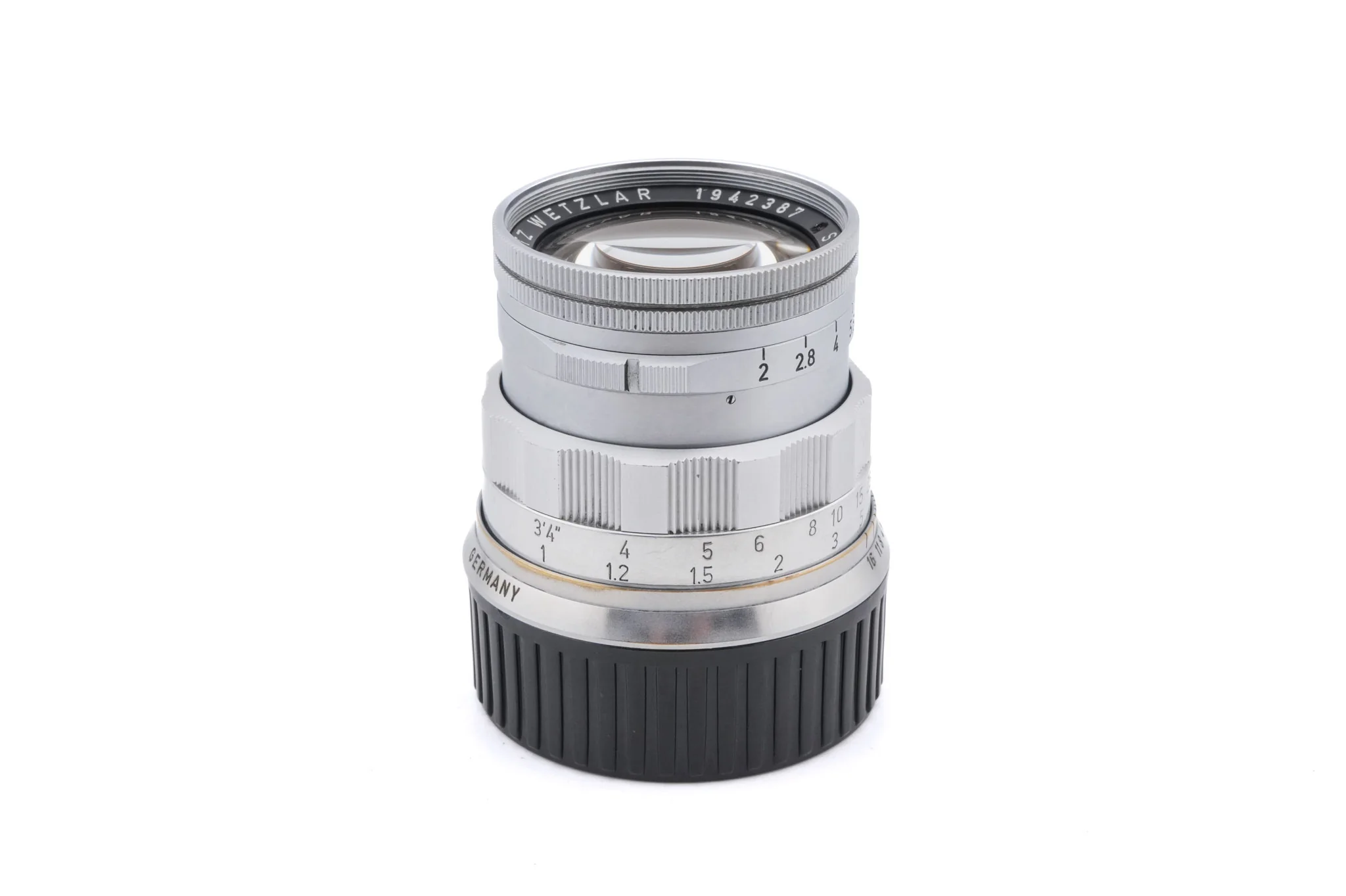Leica 50mm f2 Summicron (Type II) (Silver, SOOIC-MS / SOSIC / 11118 / 11618 / 11818) - Image 2