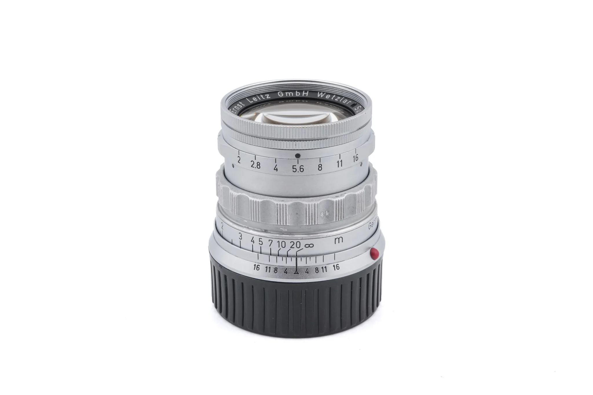 Leica 50mm f2 Summicron (Type II) (Silver, SOOIC-MS / SOSIC / 11118 / 11618 / 11818)